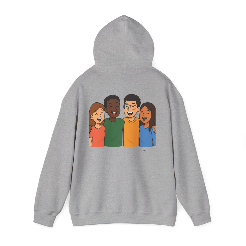 Unity Graphic Hoodie, Inspirational Sweatshirt for All, Unisex Casual Wear, Unity Apparel, Comfortable Gift for Friends - Wayal Store