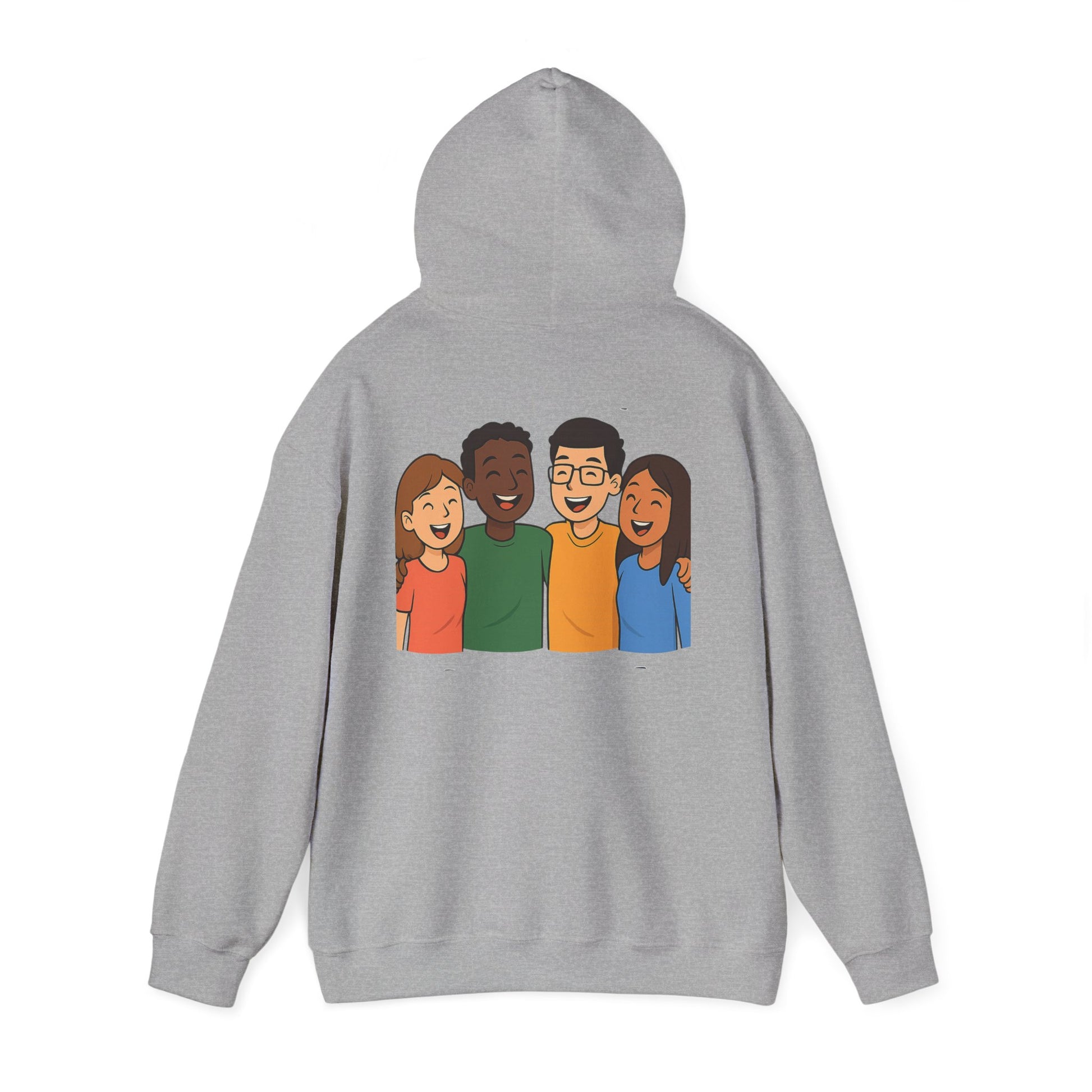 Unity Graphic Hoodie, Inspirational Sweatshirt for All, Unisex Casual Wear, Unity Apparel, Comfortable Gift for Friends - Wayal Store