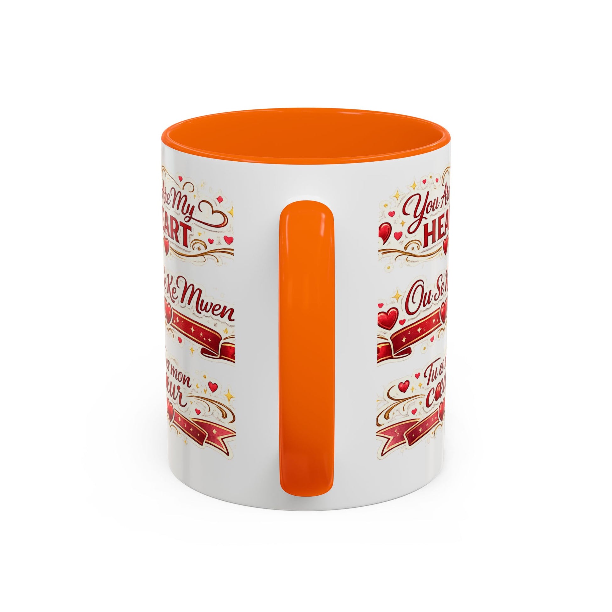 You Are My Heart Accent Coffee Mug – Multilingual Love Gift (11/15oz) - Wayal Store