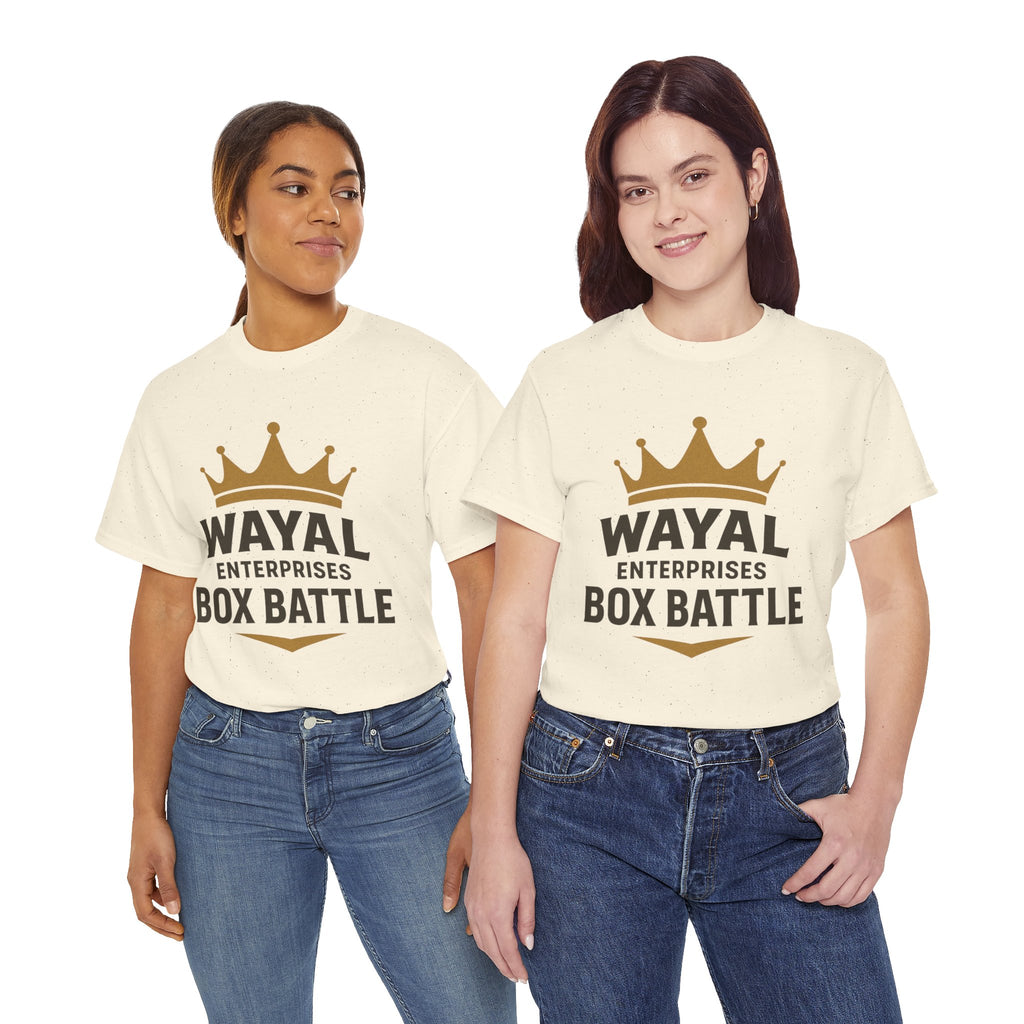 Wayal Enterprises Box Battle Unisex Heavy Cotton Tee