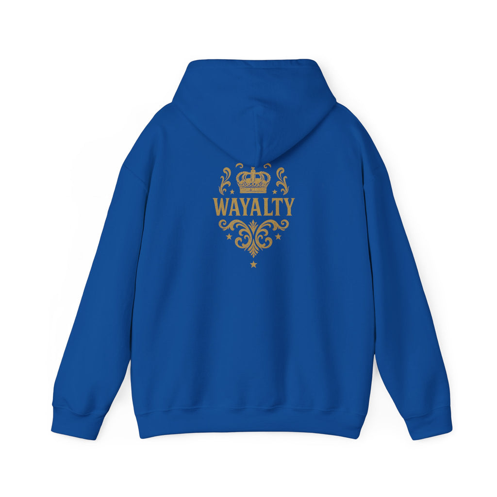 Crown Logo Unisex Hoodie, Cozy Streetwear, Gift for Him/Her, Casual Outfit, Comfortable Layering - Wayal Store
