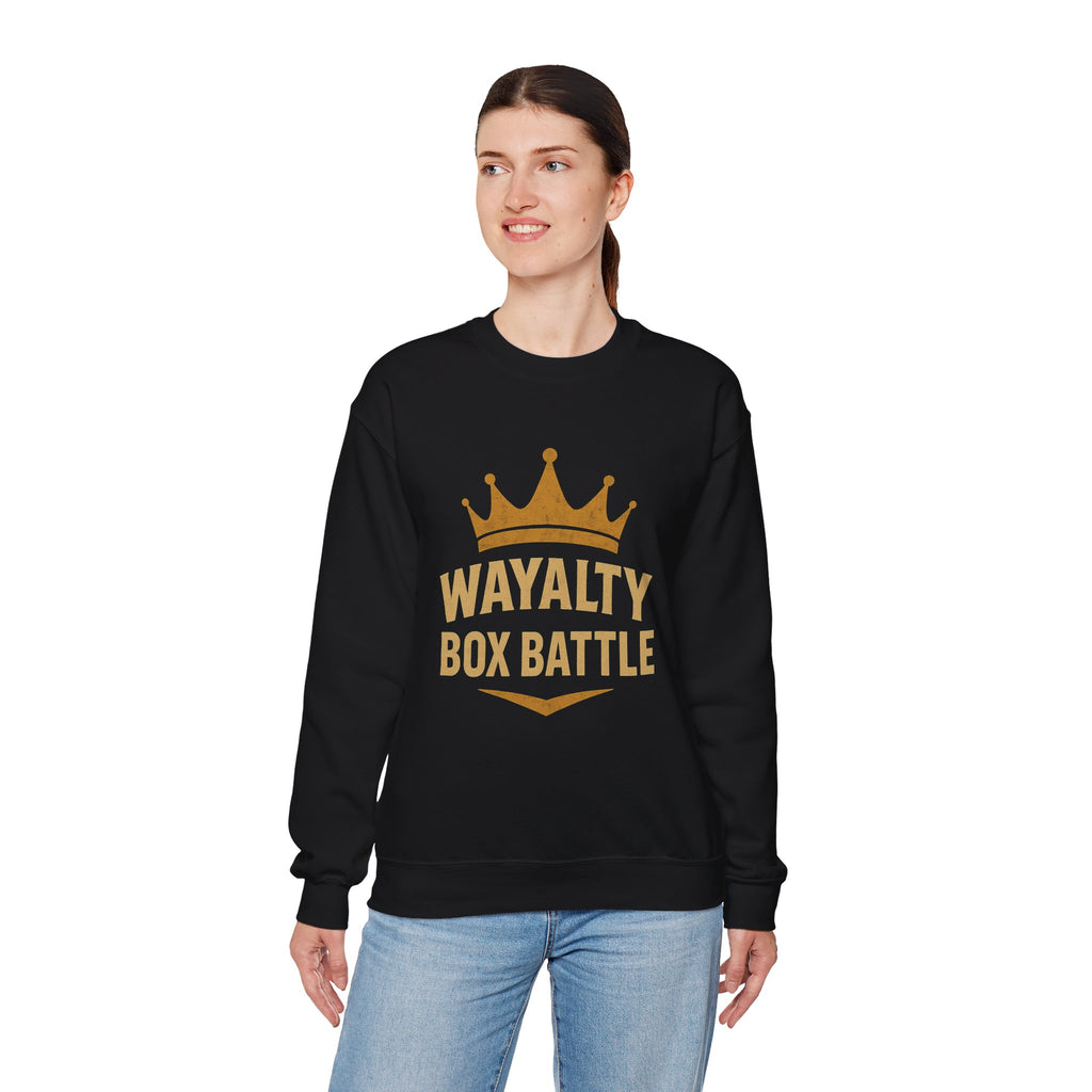 Wayalty Box Battle Crewneck Sweatshirt