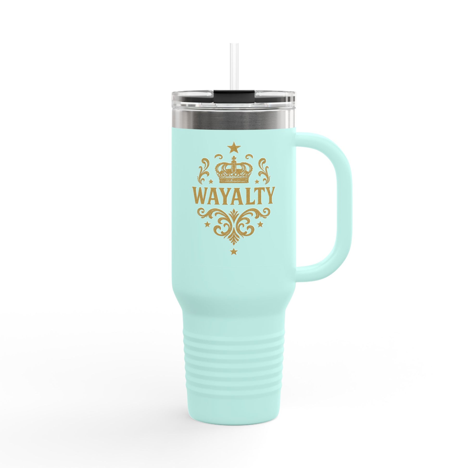 Insulated Travel Mug with Wayalty Design, 40oz Coffee Tumbler, Perfect for On-the-Go, Great Gift for Drinkware Lovers, BPA-Free - Wayal Store