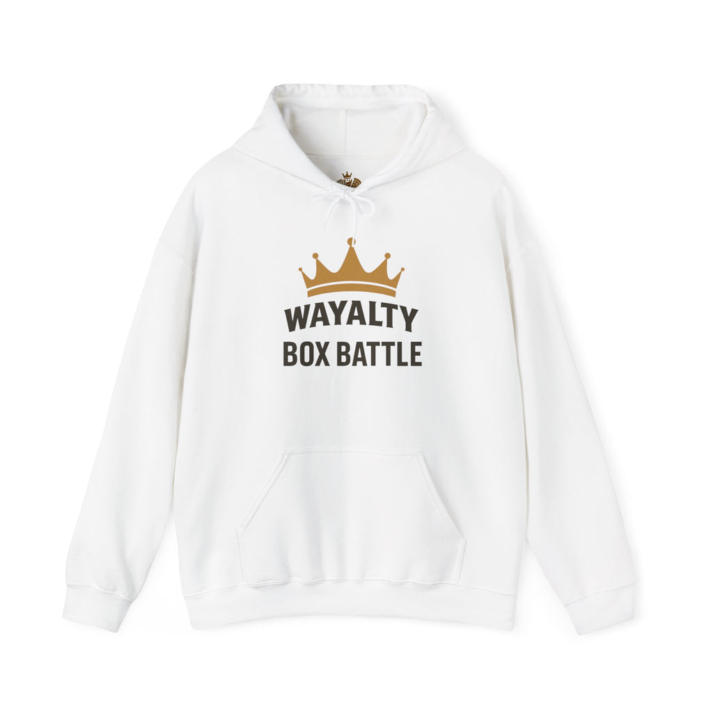 Wayalty Box Battle Hoodie — Crown Logo Pullover for Gaming Fans