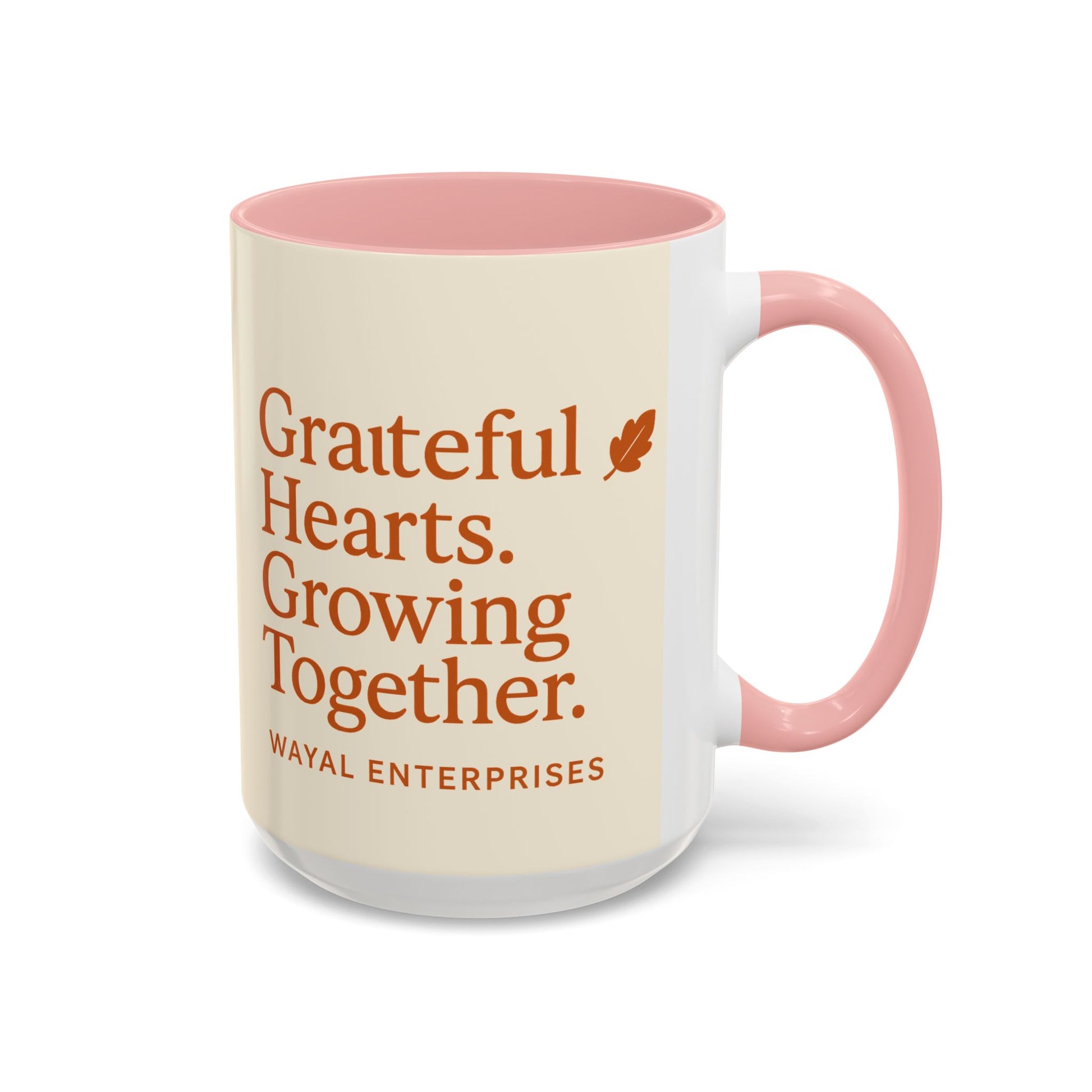 Grateful Hearts Coffee Mug - 11oz & 15oz - Perfect for Cozy Moments