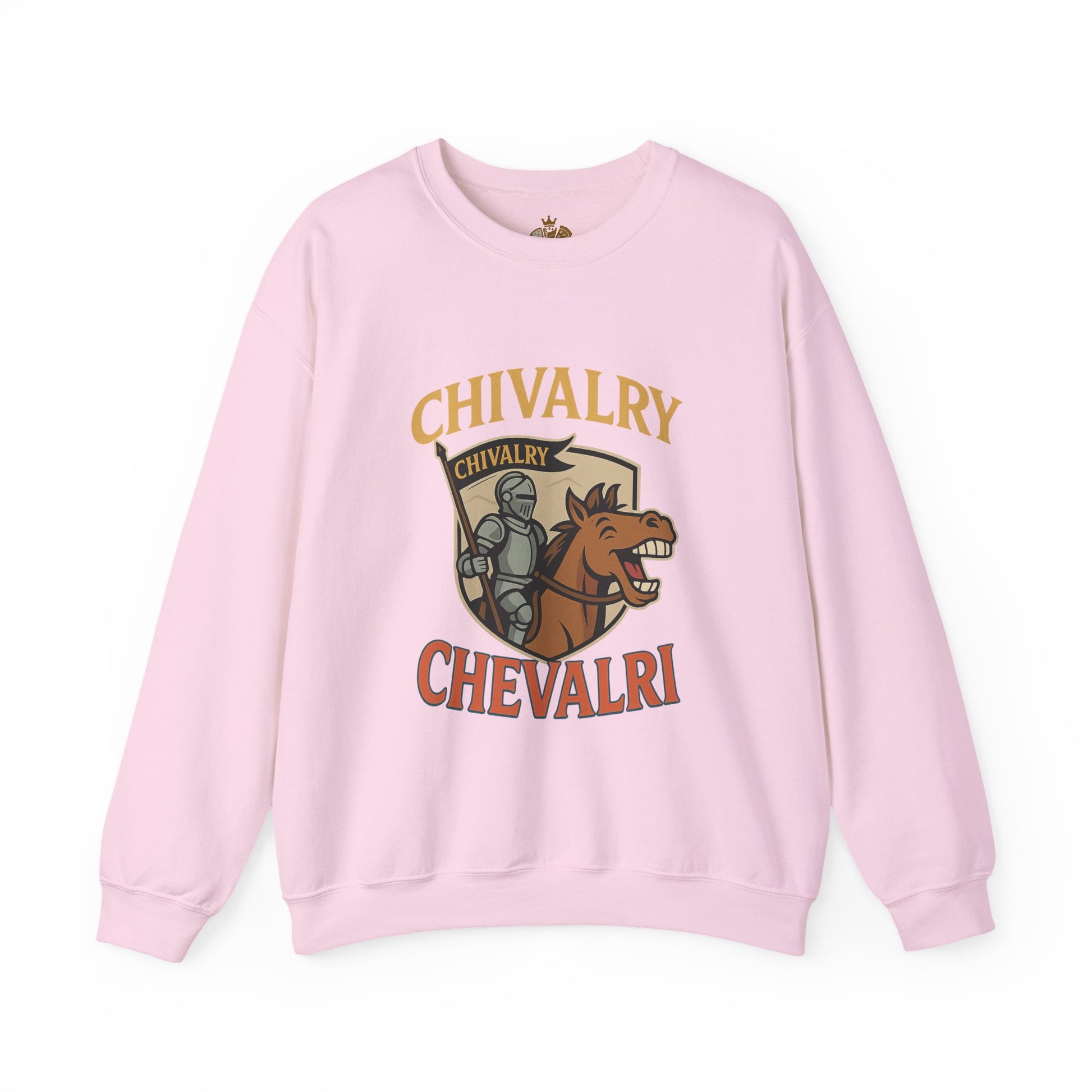 Chivalry Crewneck Sweatshirt, Unisex Heavy Blend, Cozy Casual Wear, Gift for Gamers, Renaissance Fair Apparel, Everyday Comfort - Wayal Store