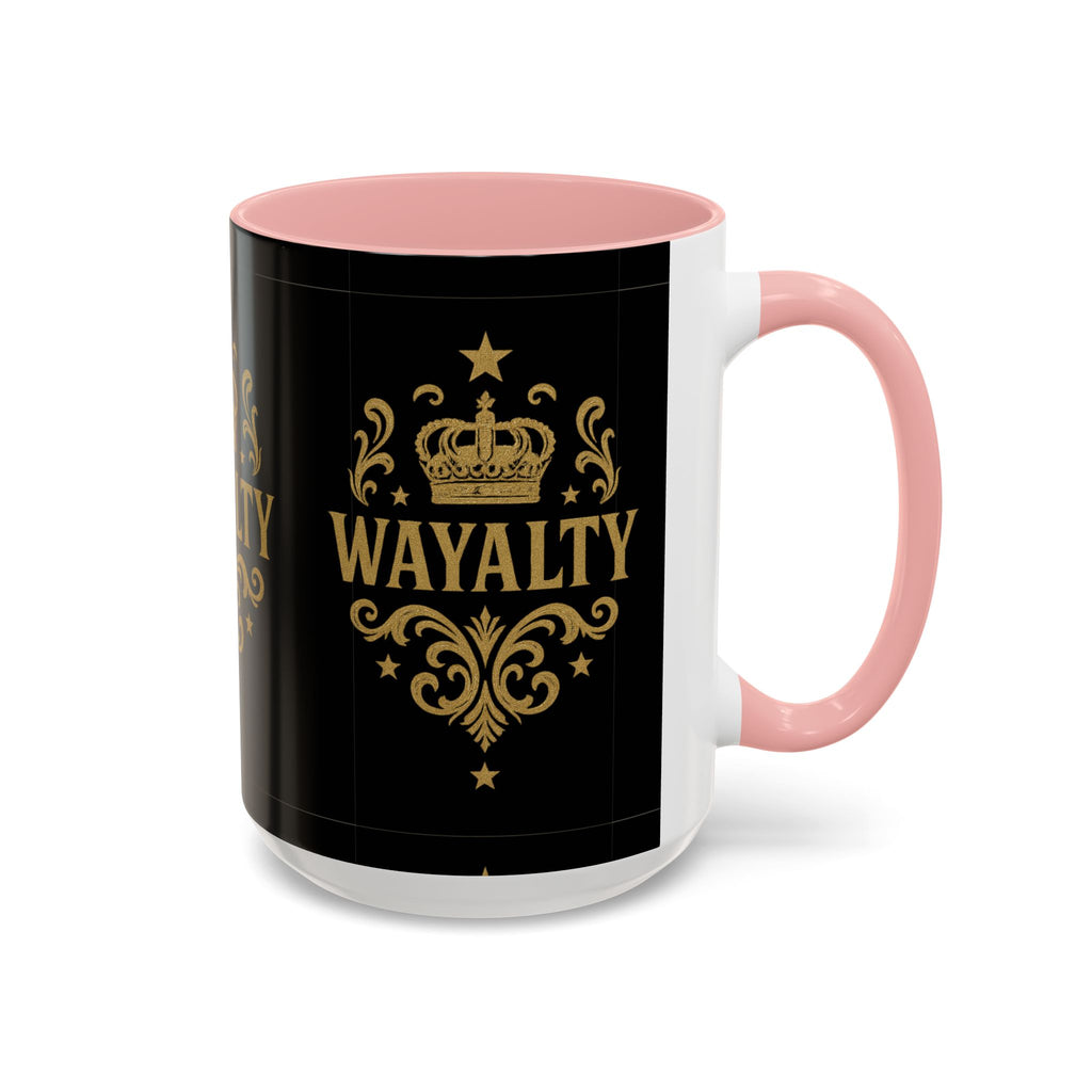 Wayalty-Themed Accent Coffee Mug - Elegant Drinkware for Confidence & Celebration | Perfect Gift for Coffee Lovers, Birthdays, [...] - Wayal Store
