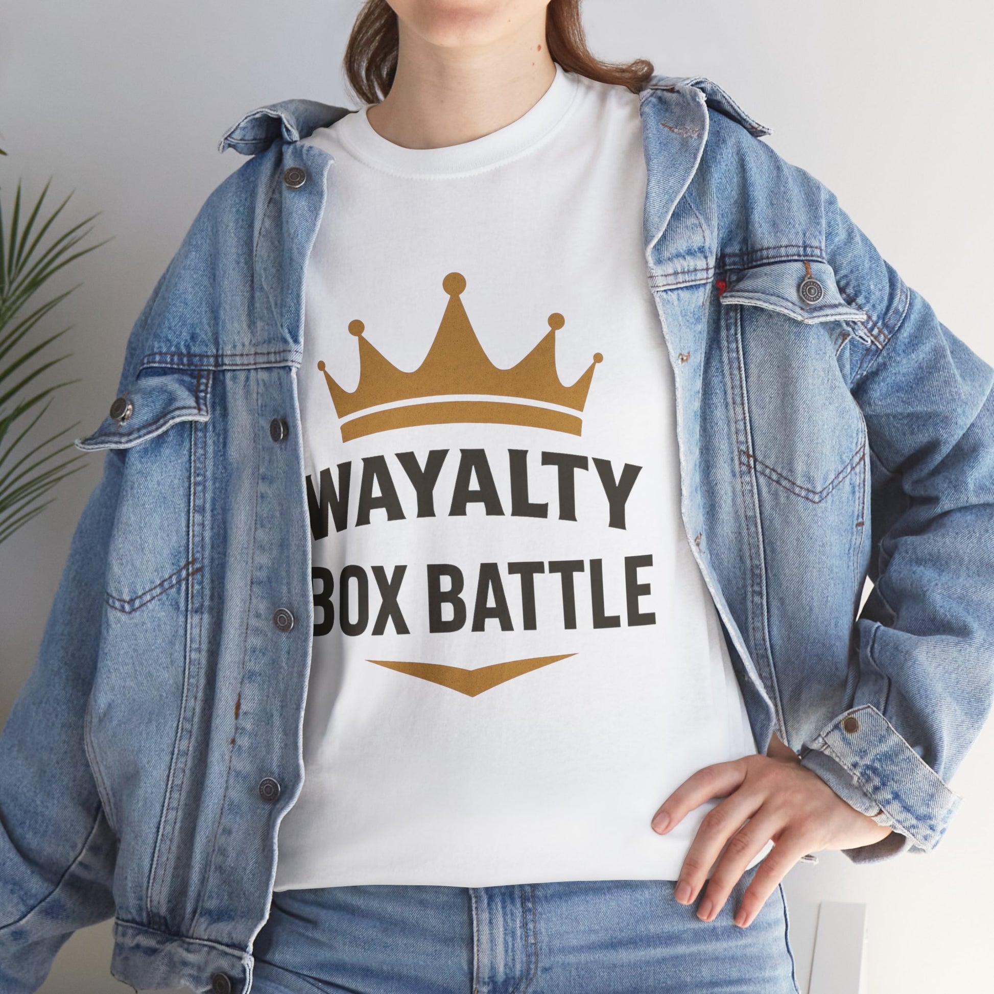 Wayalty Box Battle Unisex Heavy Cotton Tee