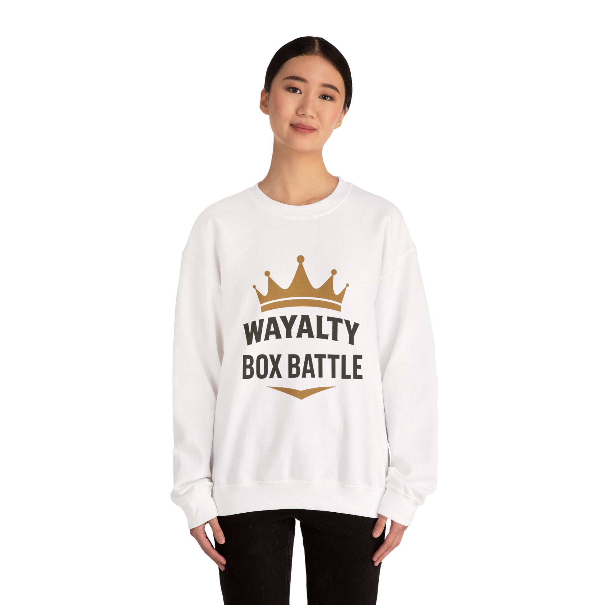 Wayalty Box Battle Crewneck Sweatshirt