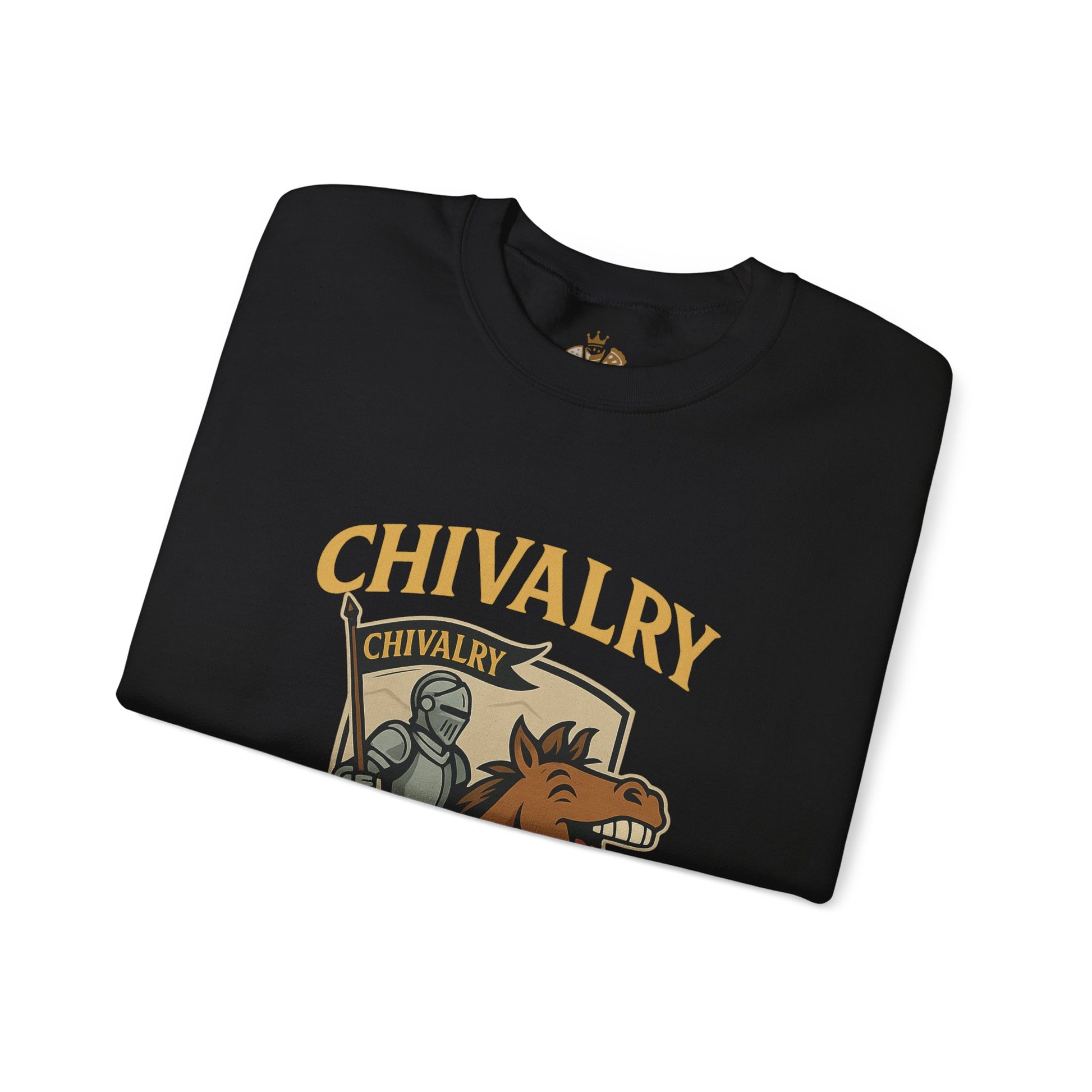 Chivalry Crewneck Sweatshirt, Unisex Heavy Blend, Cozy Casual Wear, Gift for Gamers, Renaissance Fair Apparel, Everyday Comfort - Wayal Store