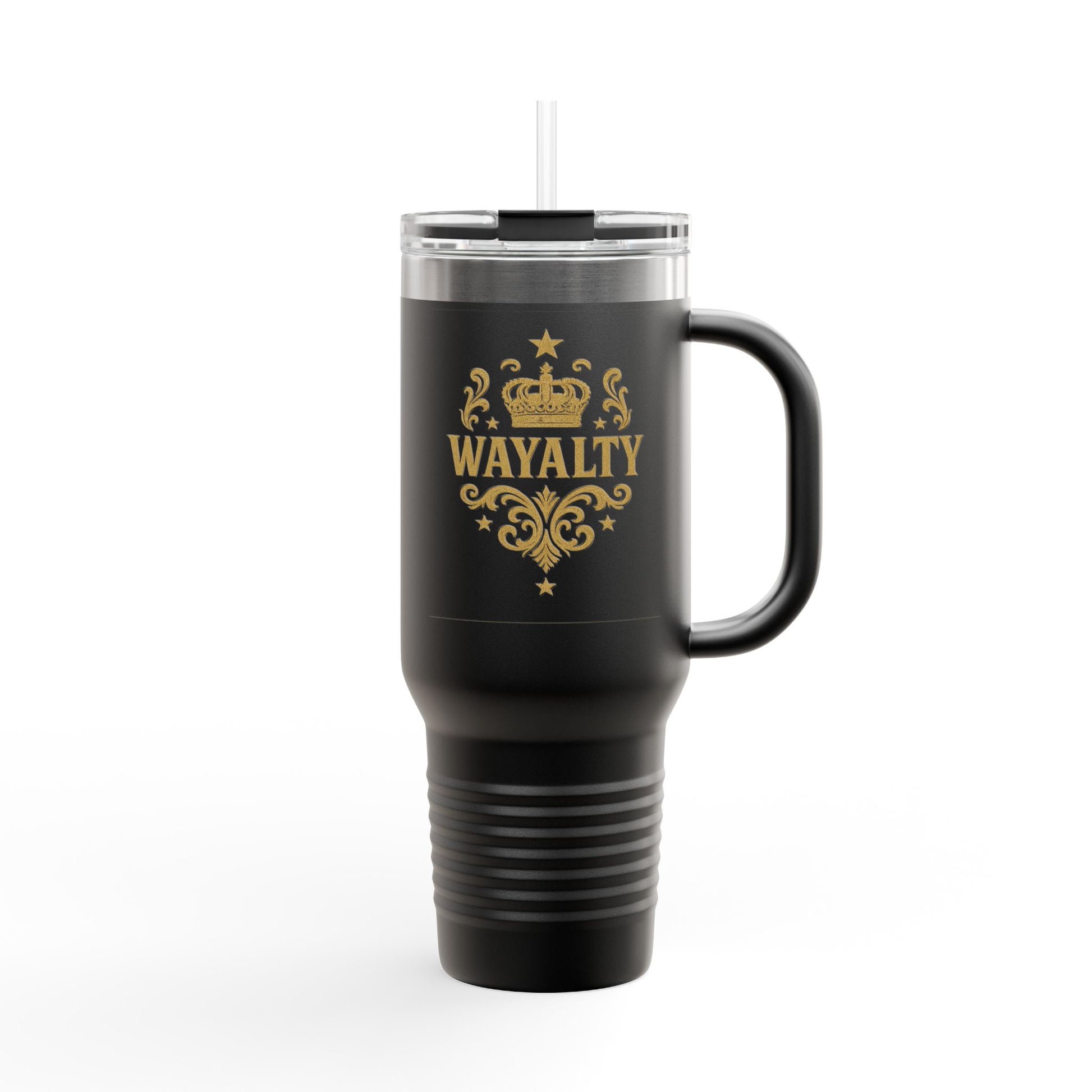 Insulated Travel Mug with Wayalty Design, 40oz Coffee Tumbler, Perfect for On-the-Go, Great Gift for Drinkware Lovers, BPA-Free - Wayal Store
