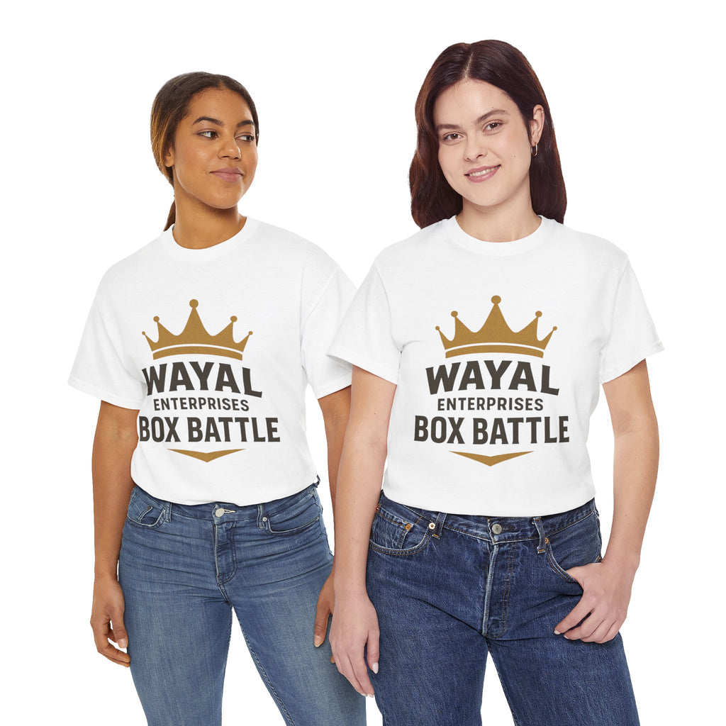 Wayal Enterprises Box Battle Unisex Heavy Cotton Tee