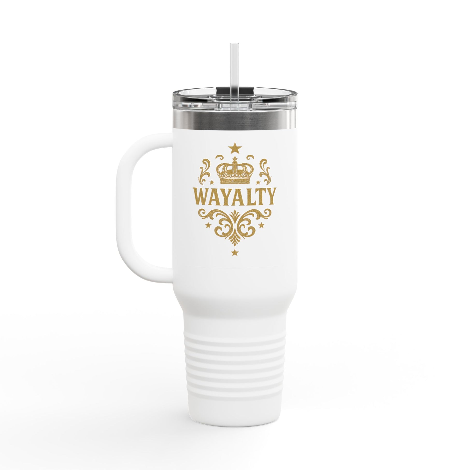 Insulated Travel Mug with Wayalty Design, 40oz Coffee Tumbler, Perfect for On-the-Go, Great Gift for Drinkware Lovers, BPA-Free - Wayal Store