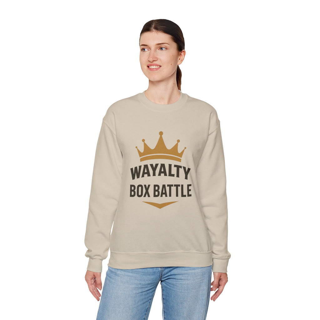 Wayalty Box Battle Crewneck Sweatshirt