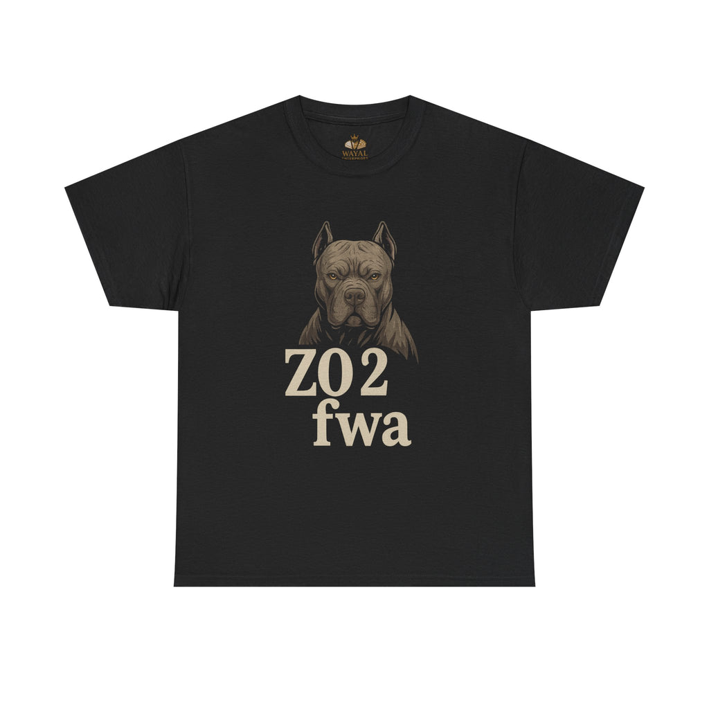 Stylish Dog-Themed Unisex Heavy Cotton Tee, Pet Lover Gift, Casual Wear, Animal Lover Apparel, Unique Graphic Tee, Everyday T-Shirt - Wayal Store