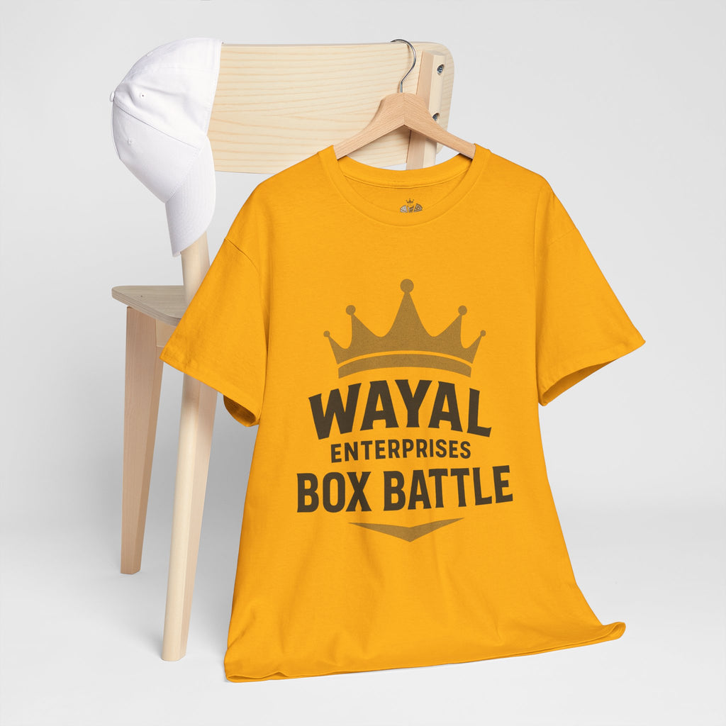 Wayal Enterprises Box Battle Unisex Heavy Cotton Tee