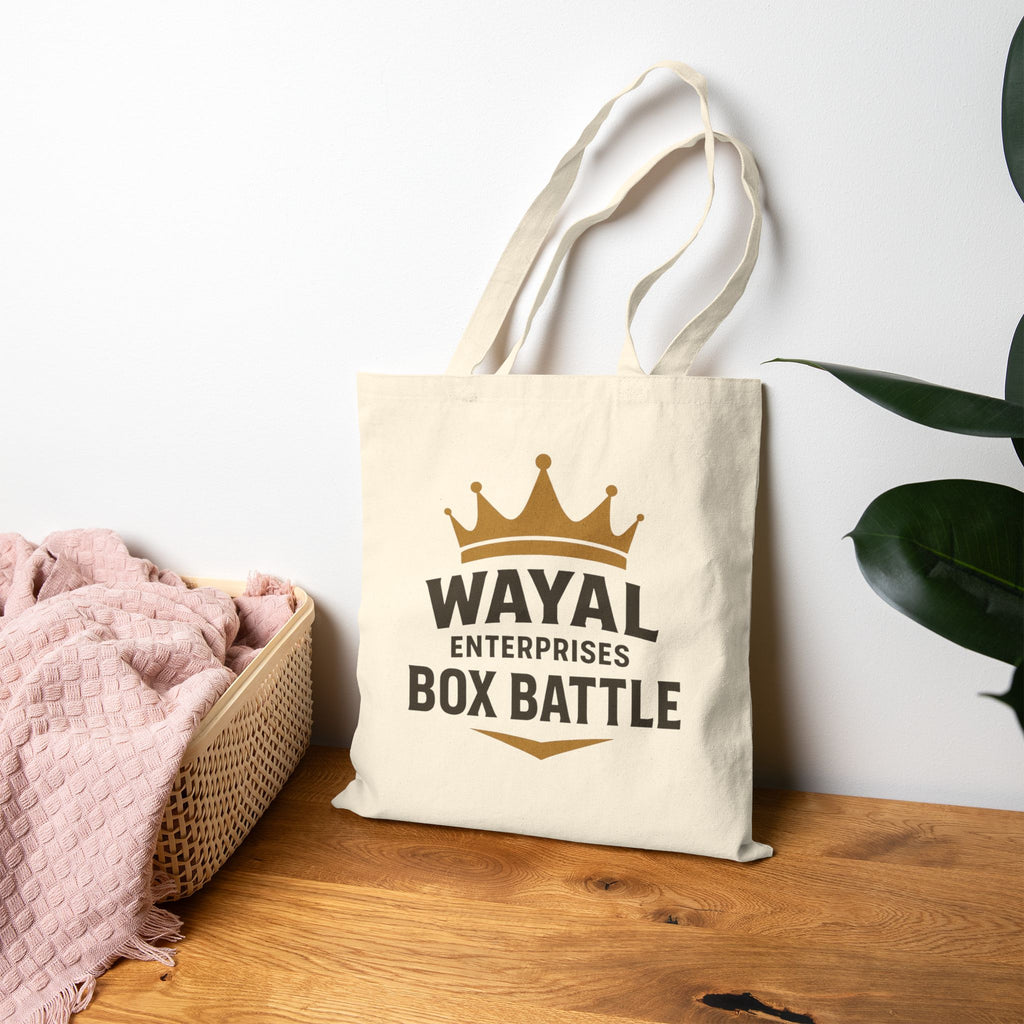 Box Battle Cotton Canvas Tote Bag