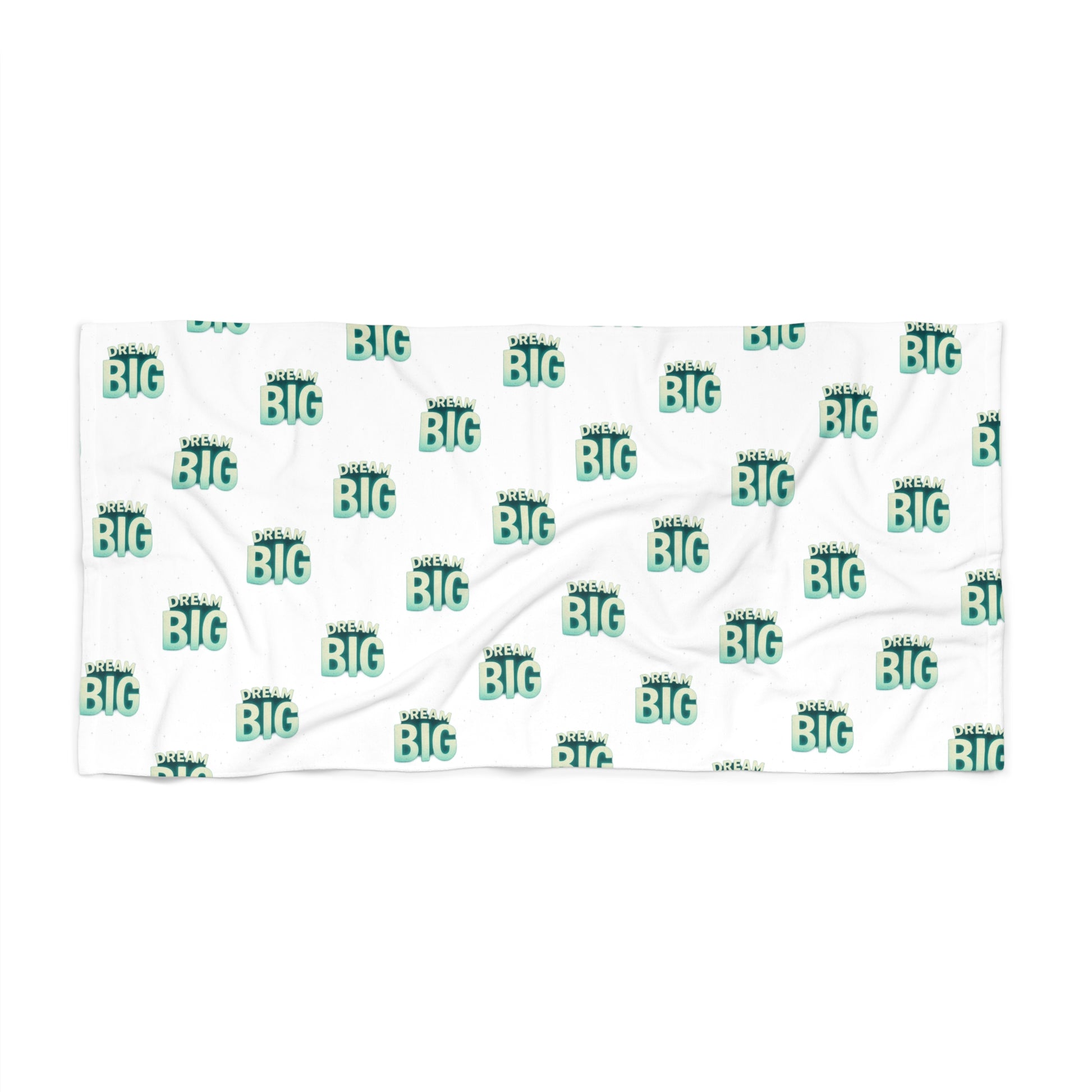 Inspirational Beach Towel - Unleash Your BIG Dreams - Wayal Store