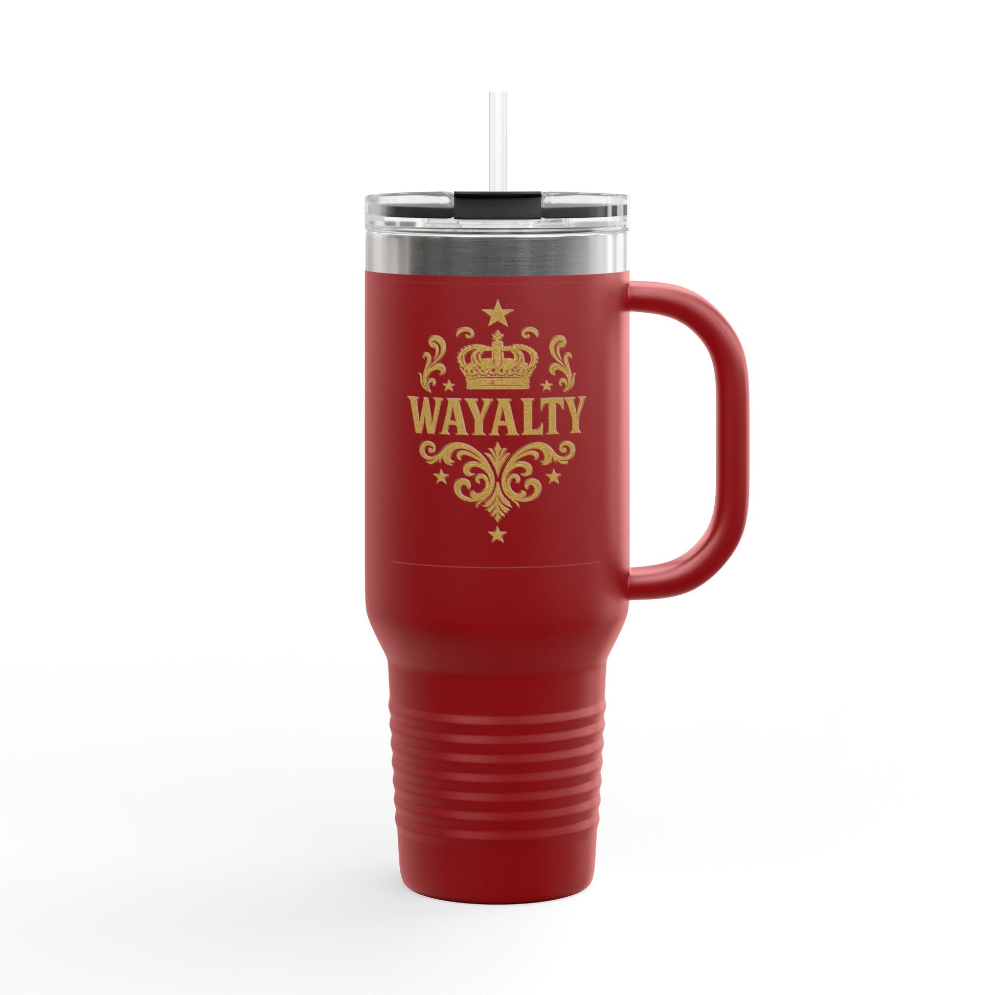 Insulated Travel Mug with Wayalty Design, 40oz Coffee Tumbler, Perfect for On-the-Go, Great Gift for Drinkware Lovers, BPA-Free - Wayal Store