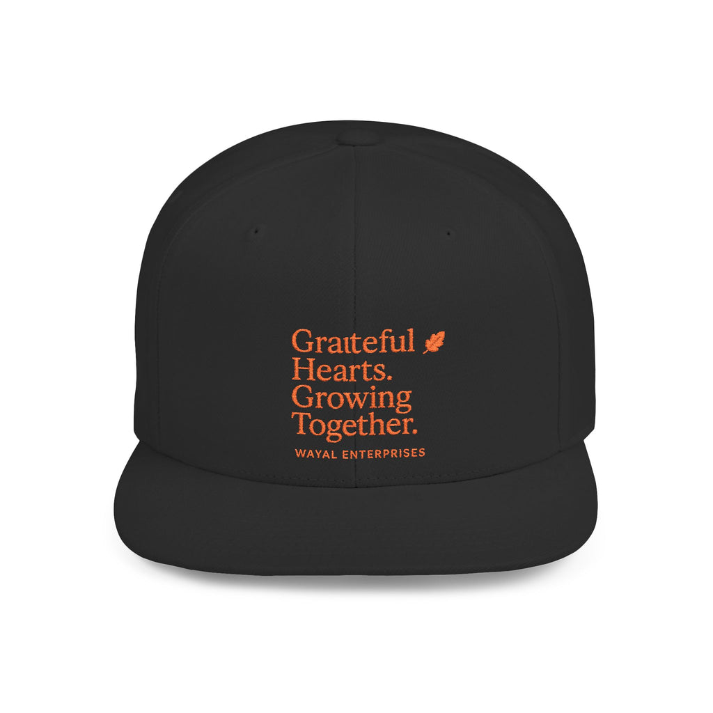 Grateful Hearts Snapback Cap - Wayal Store