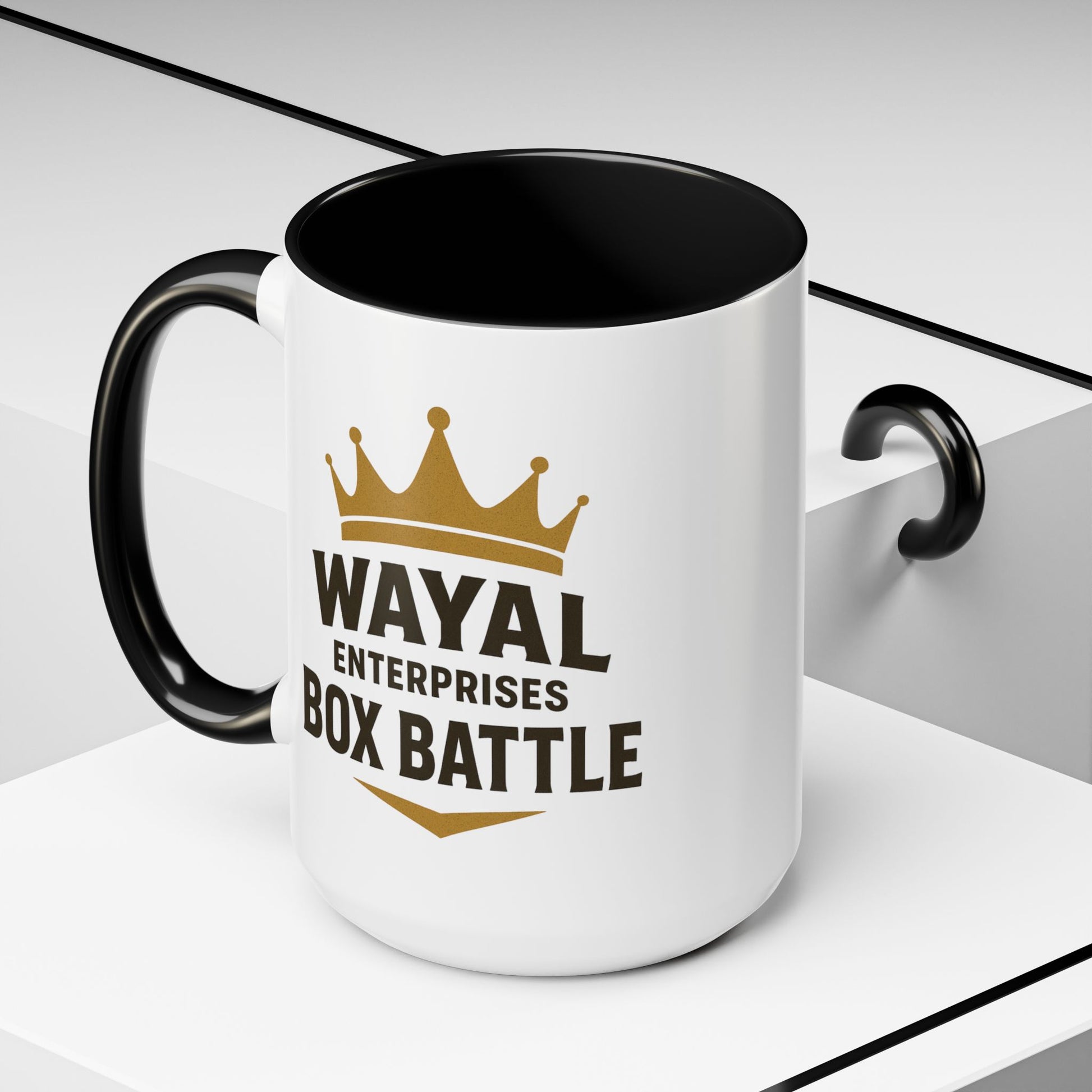 Custom Box Battle Coffee Mug - Unique Gift for Competitors