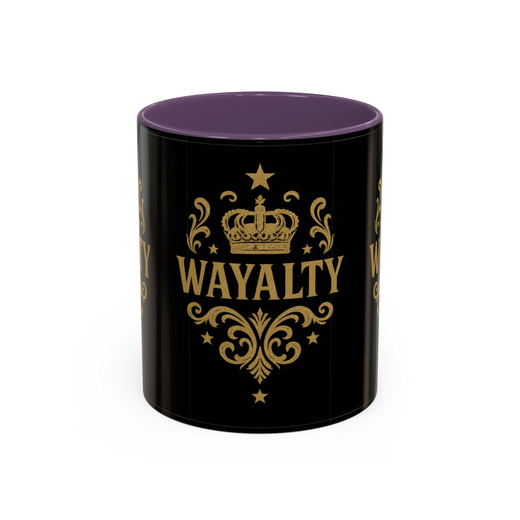 Wayalty-Themed Accent Coffee Mug - Elegant Drinkware for Confidence & Celebration | Perfect Gift for Coffee Lovers, Birthdays, [...] - Wayal Store