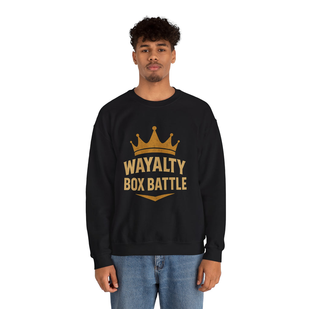 Wayalty Box Battle Crewneck Sweatshirt