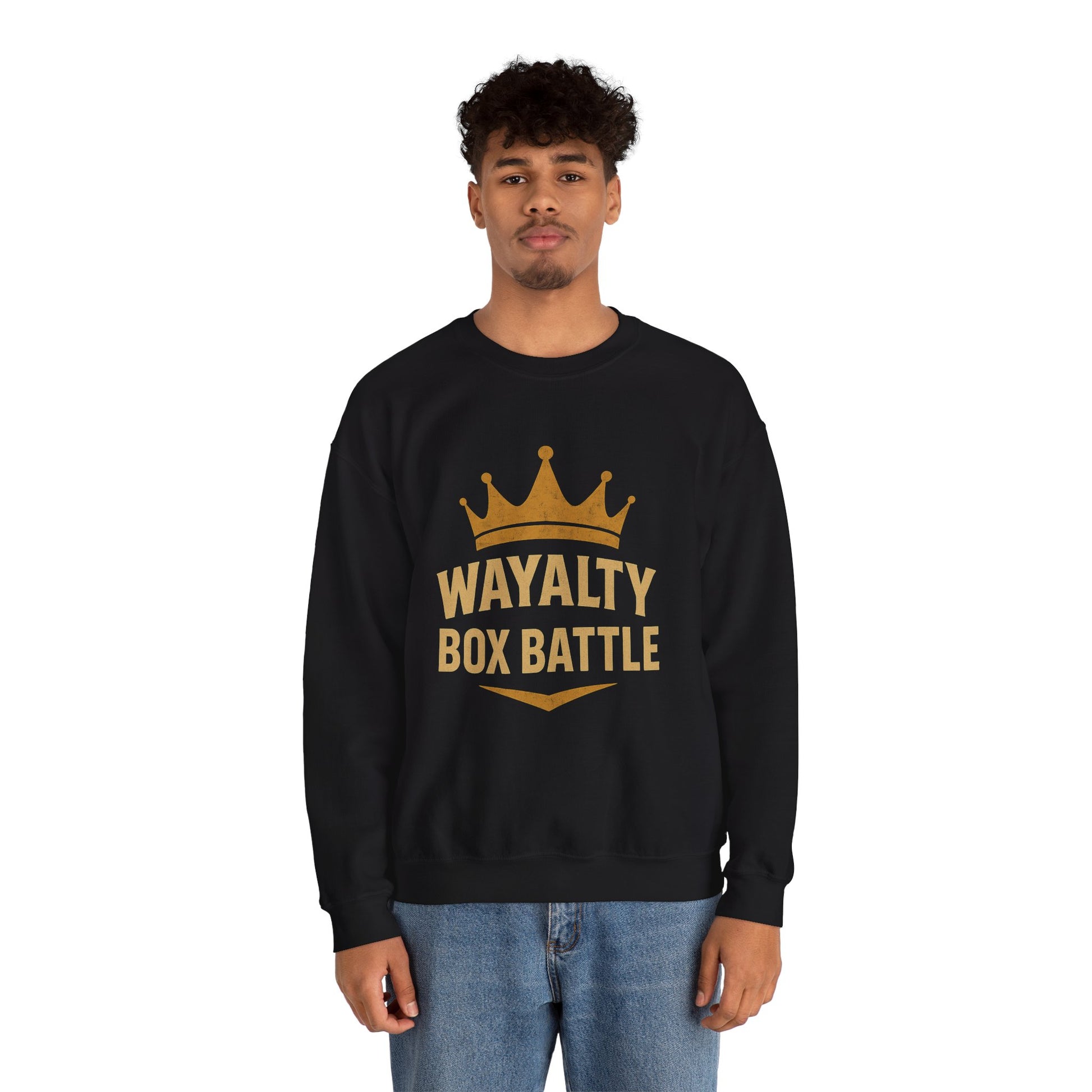 Wayalty Box Battle Crewneck Sweatshirt