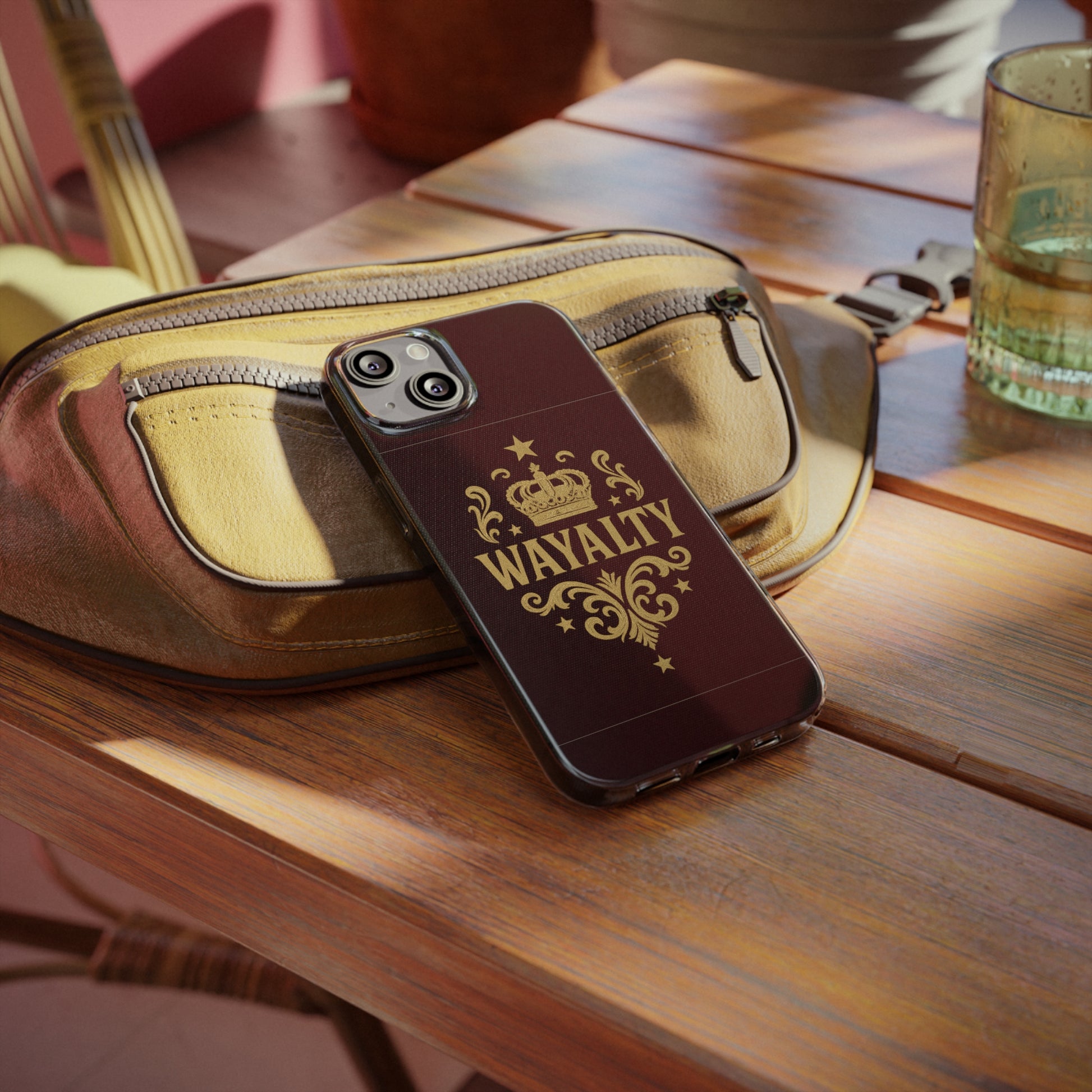Wayalty Themed Phone Case, Stylish Soft Case, Woyalty Phone Cover, Elegant Phone Accessories, Unique Gift for Her - Wayal Store