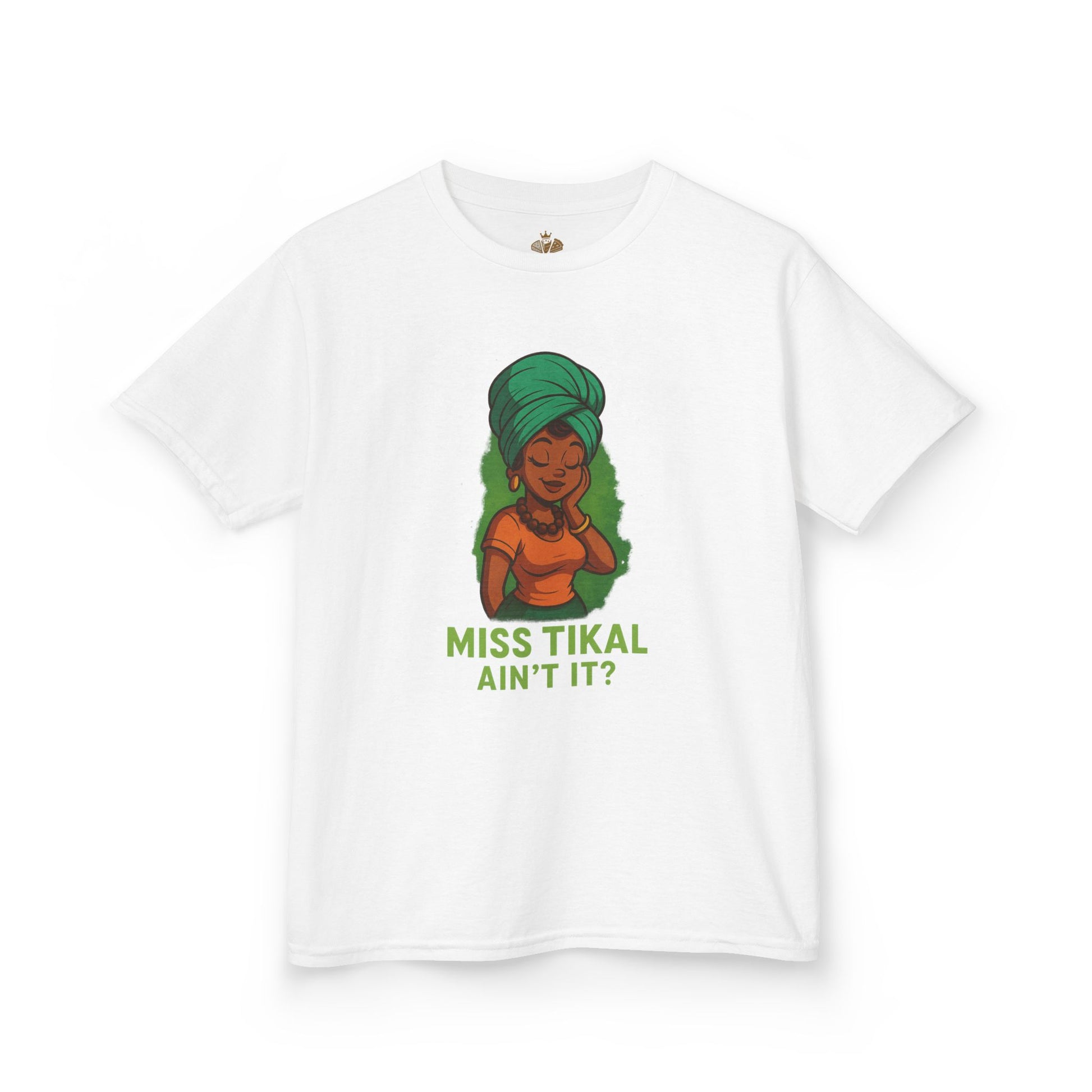 Kids Graphic Tee - Fun & Stylish Miss Tikal Design, Perfect for Gifts, Parties, Everyday Wear, Summer & Birthdays - Wayal Store