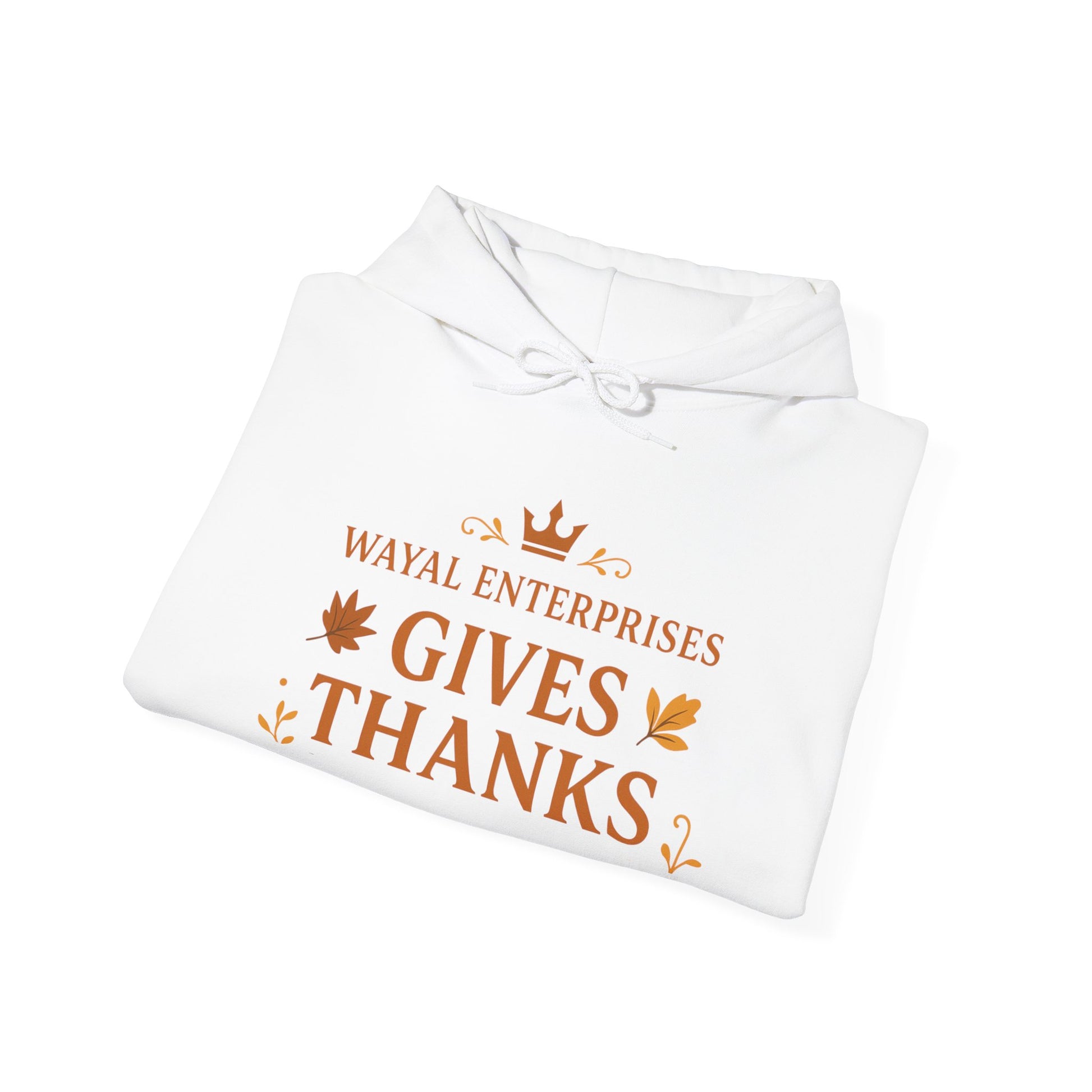 Thanksgiving Hoodie - Unisex Heavy Blend™ Sweatshirt with 'Gives Thanks' Design - Wayal Store
