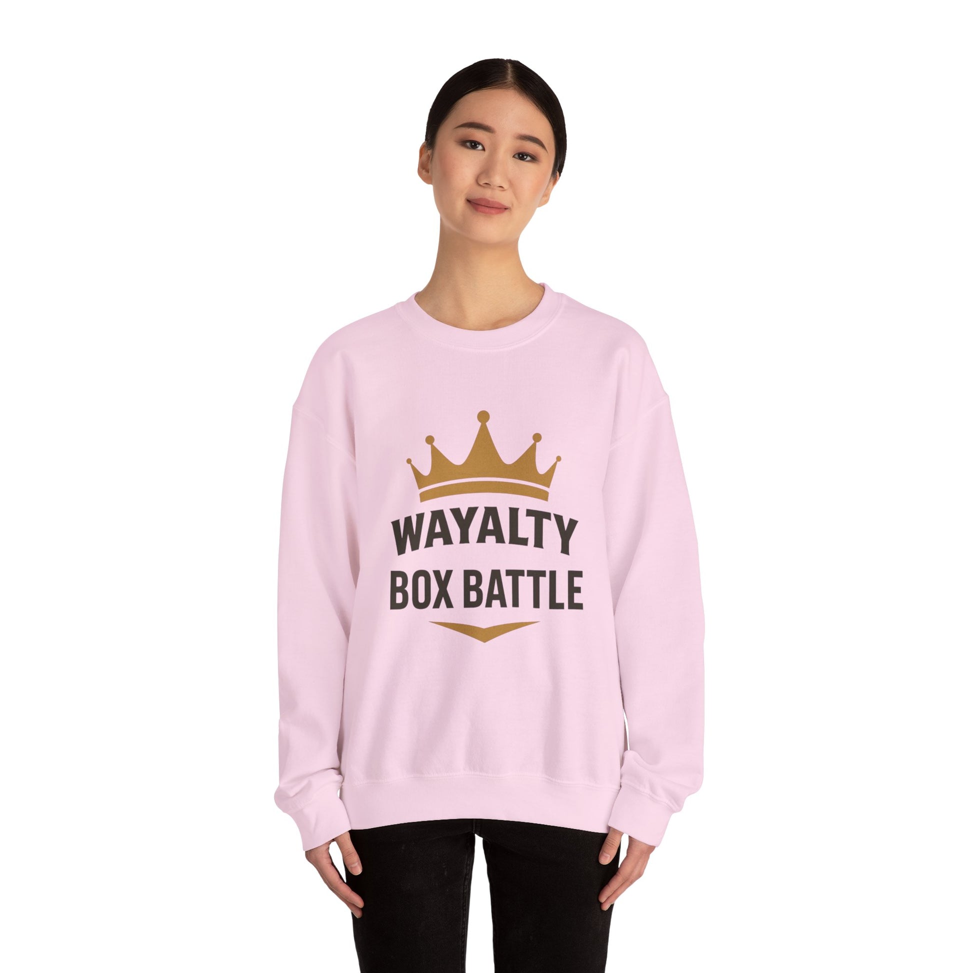Wayalty Box Battle Crewneck Sweatshirt