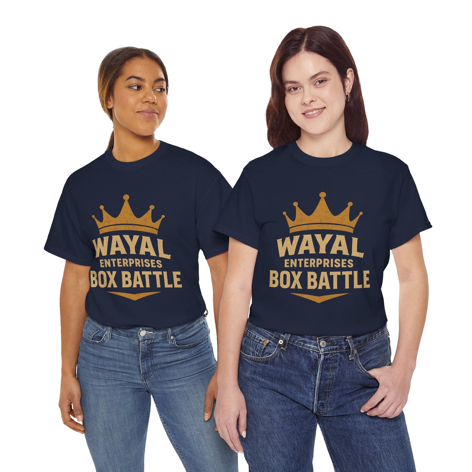 Wayal Enterprises Box Battle Unisex Heavy Cotton Tee