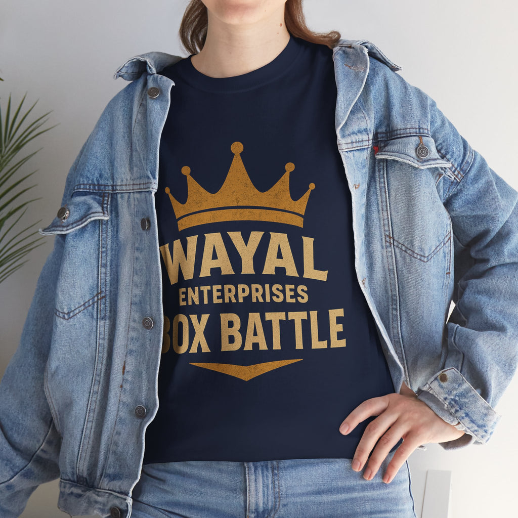 Wayal Enterprises Box Battle Unisex Heavy Cotton Tee