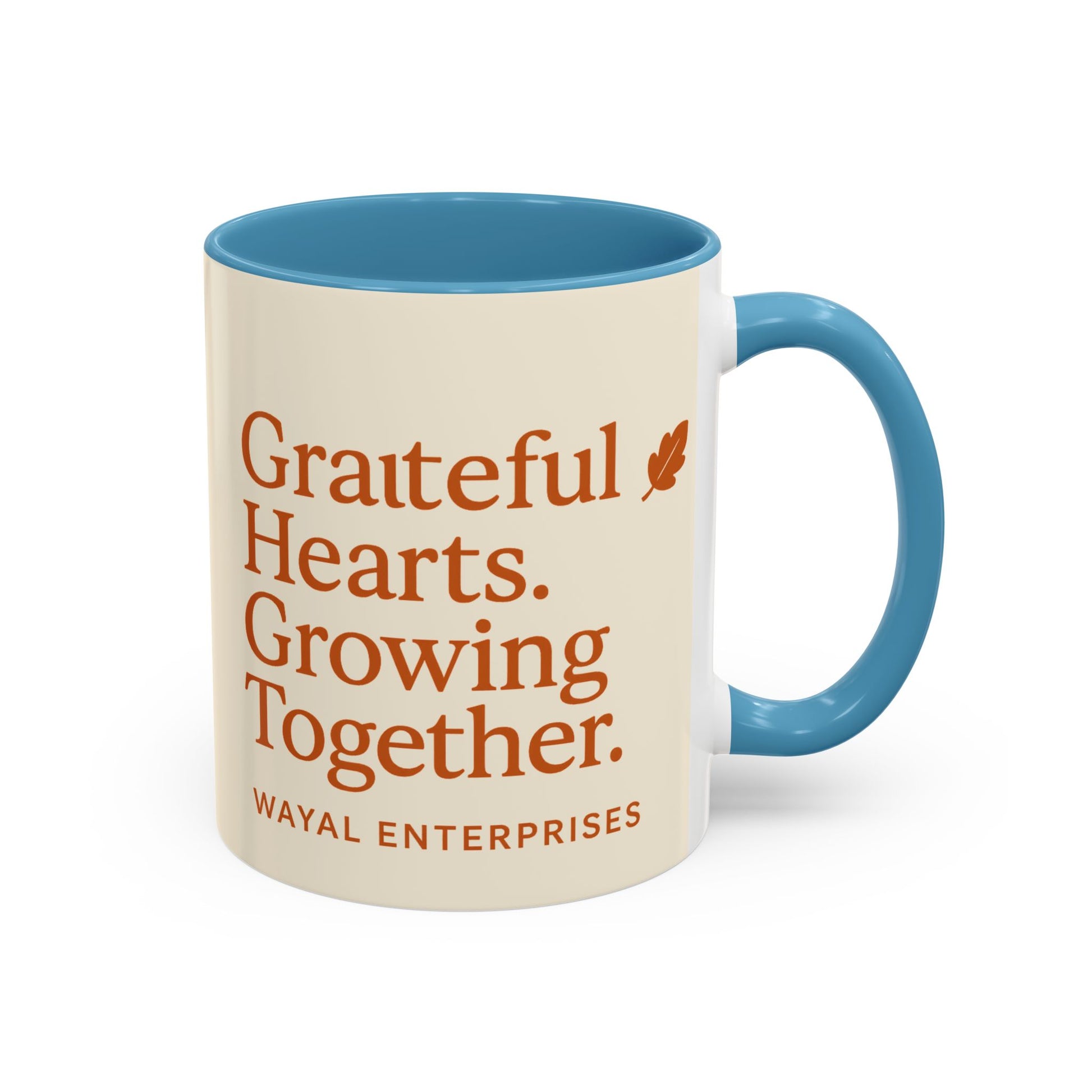 Grateful Hearts Coffee Mug - 11oz & 15oz - Perfect for Cozy Moments