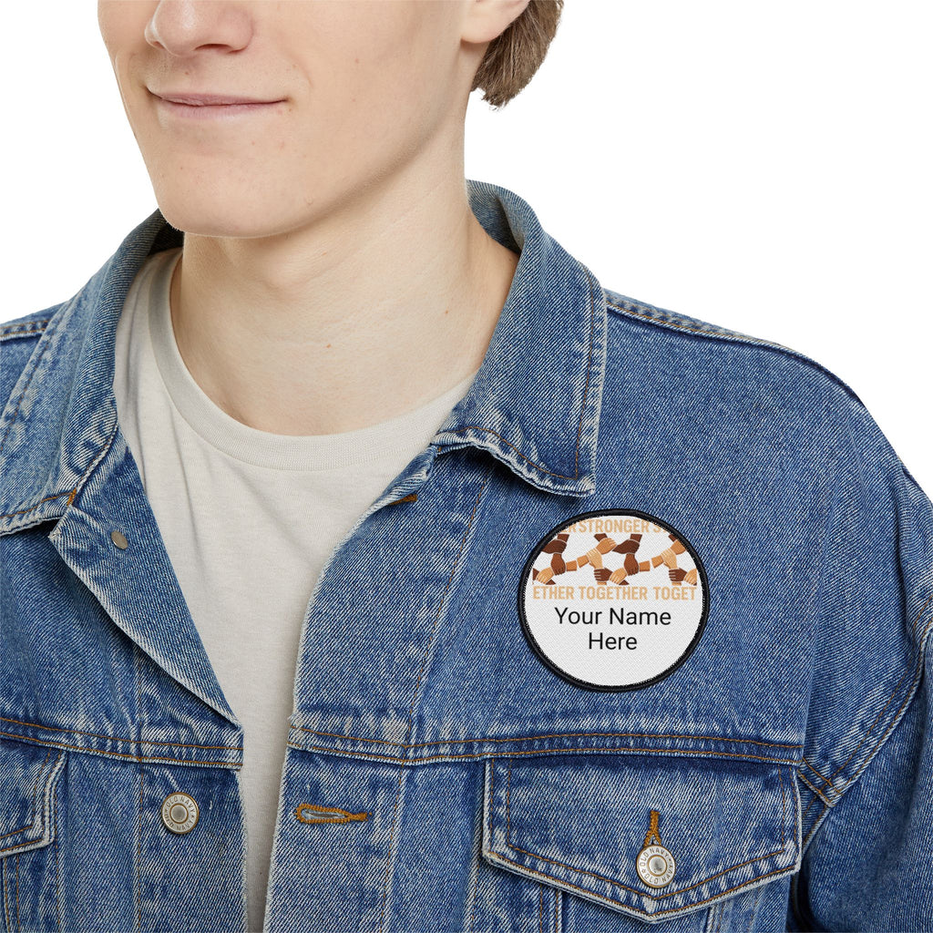 Personalized Iron-On Patches, Custom Name Patches, Fashion Patches, Unique Jacket Accessories, Creative Gift Ideas - Wayal Store