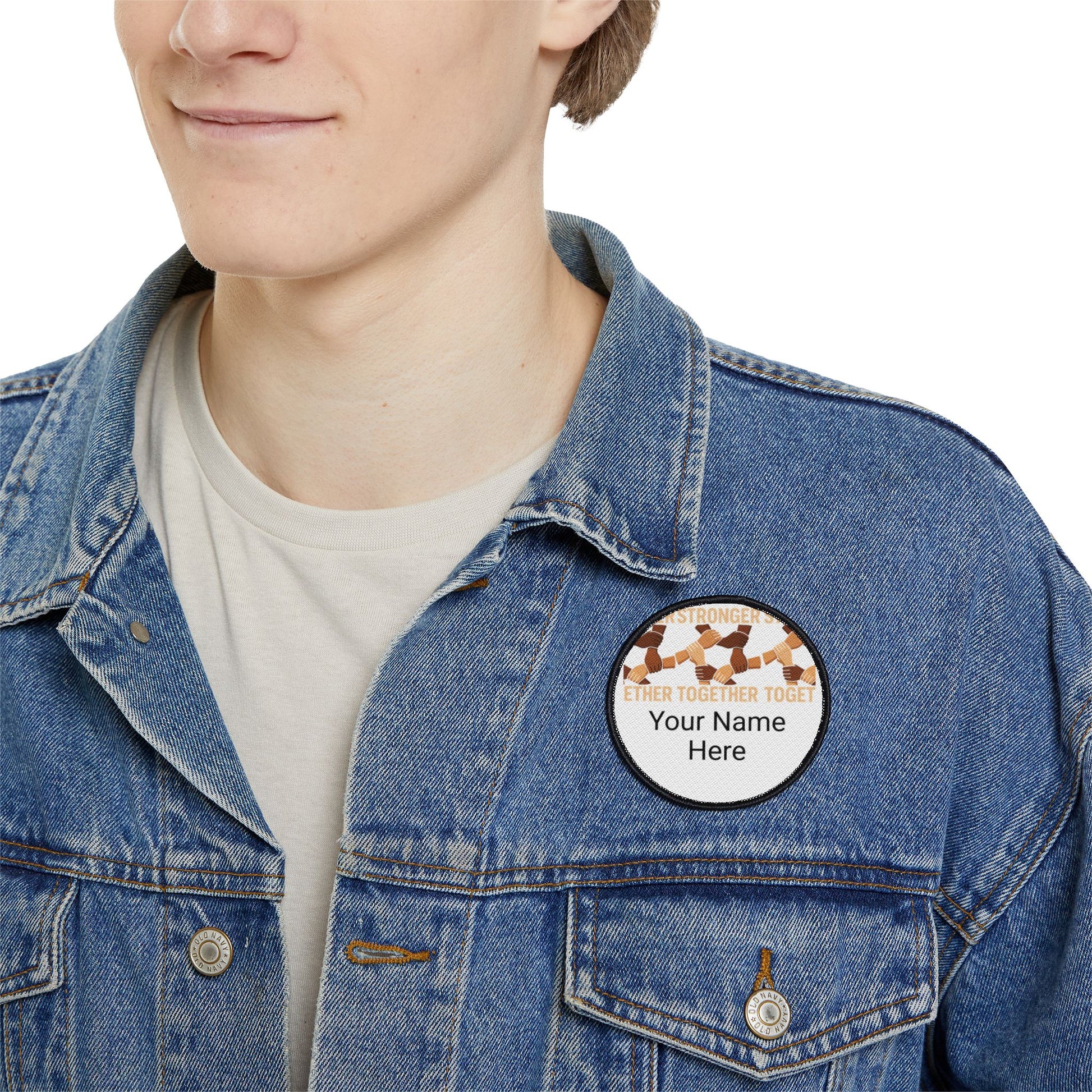 Personalized Iron-On Patches, Custom Name Patches, Fashion Patches, Unique Jacket Accessories, Creative Gift Ideas - Wayal Store