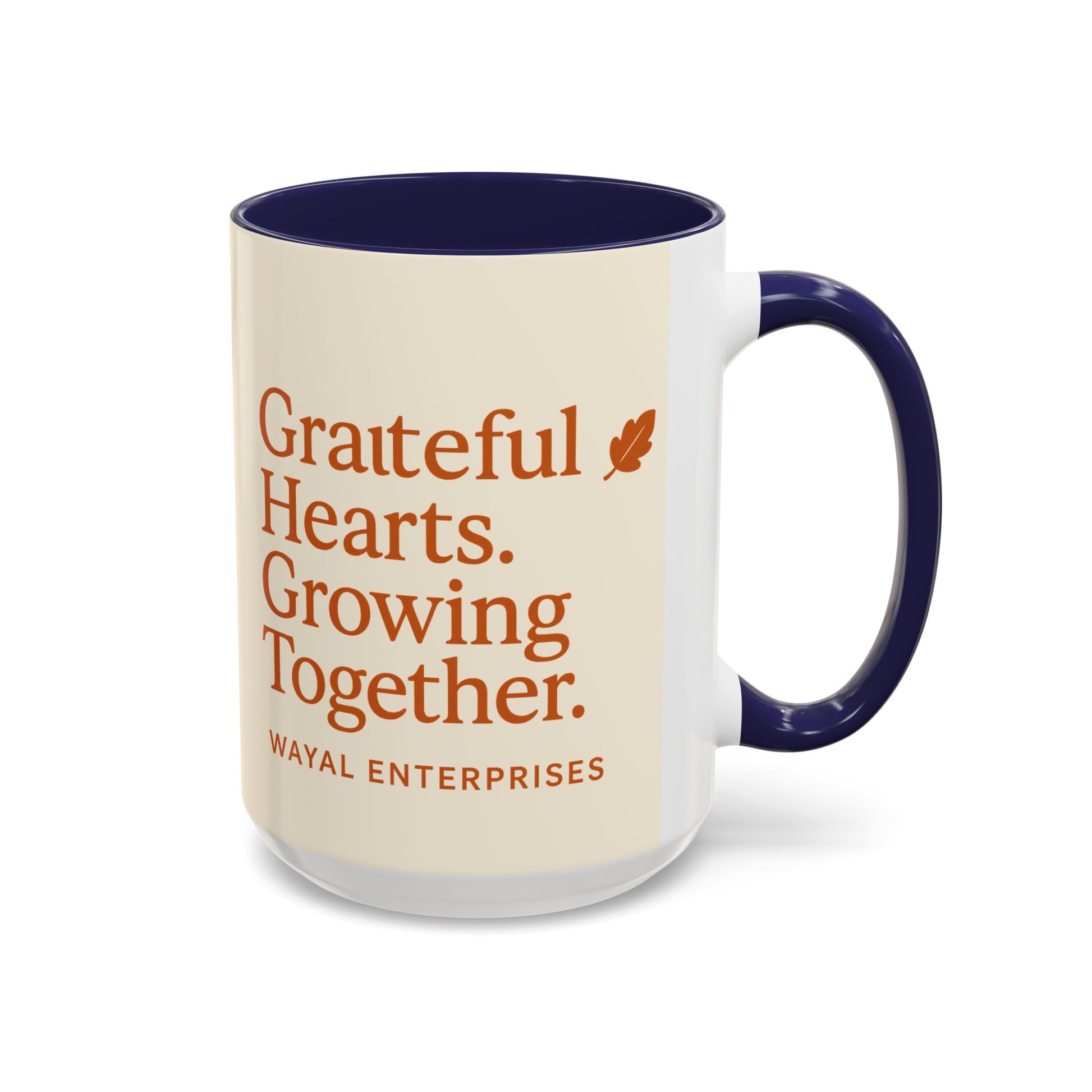 Grateful Hearts Coffee Mug - 11oz & 15oz - Perfect for Cozy Moments