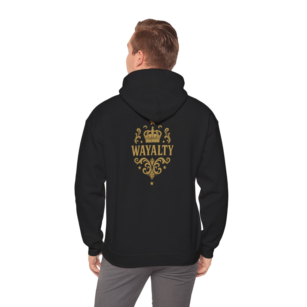 Crown Logo Unisex Hoodie, Cozy Streetwear, Gift for Him/Her, Casual Outfit, Comfortable Layering - Wayal Store