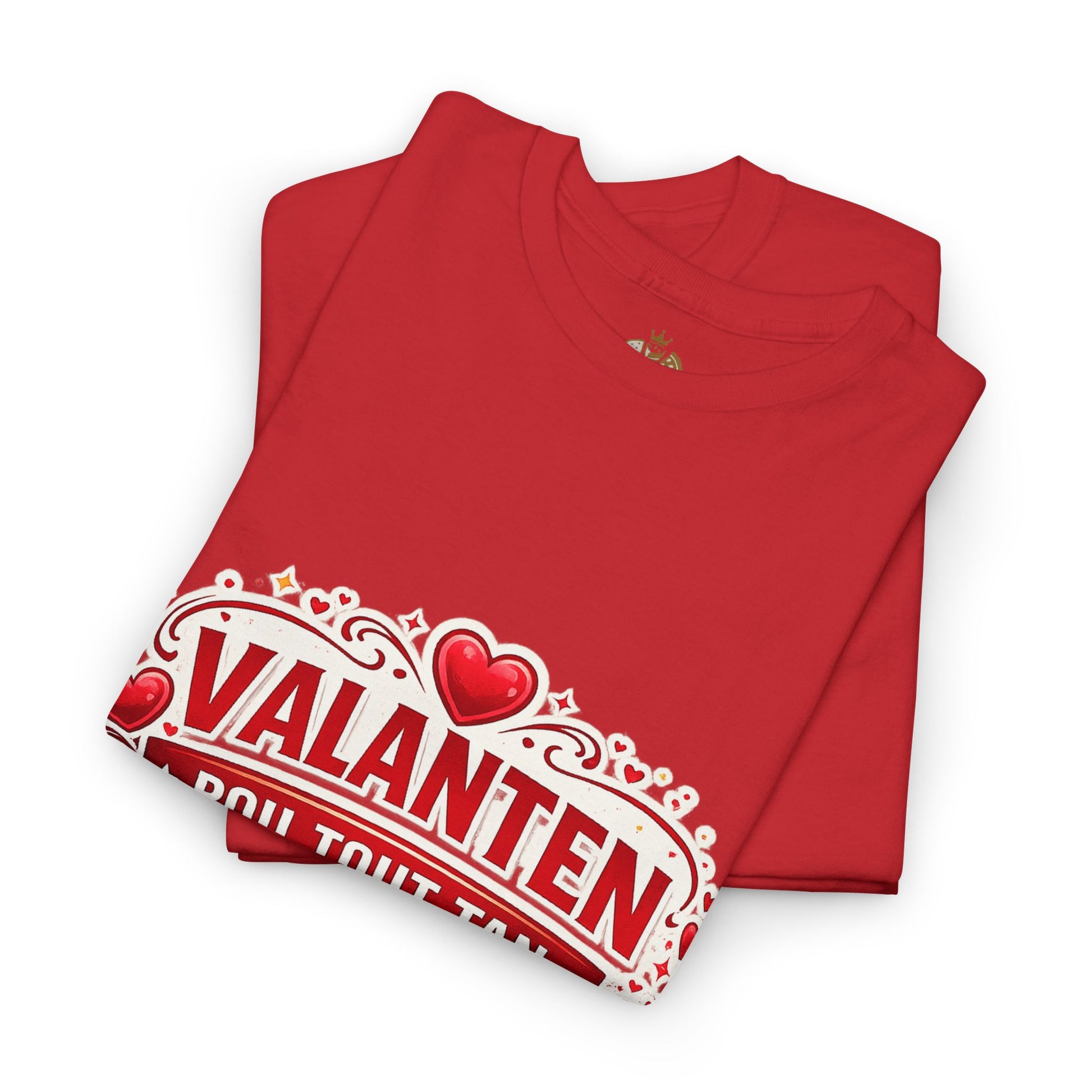 Valanten Pou Tout Tan Tee — Haitian Creole Valentine T-Shirt - Wayal Store