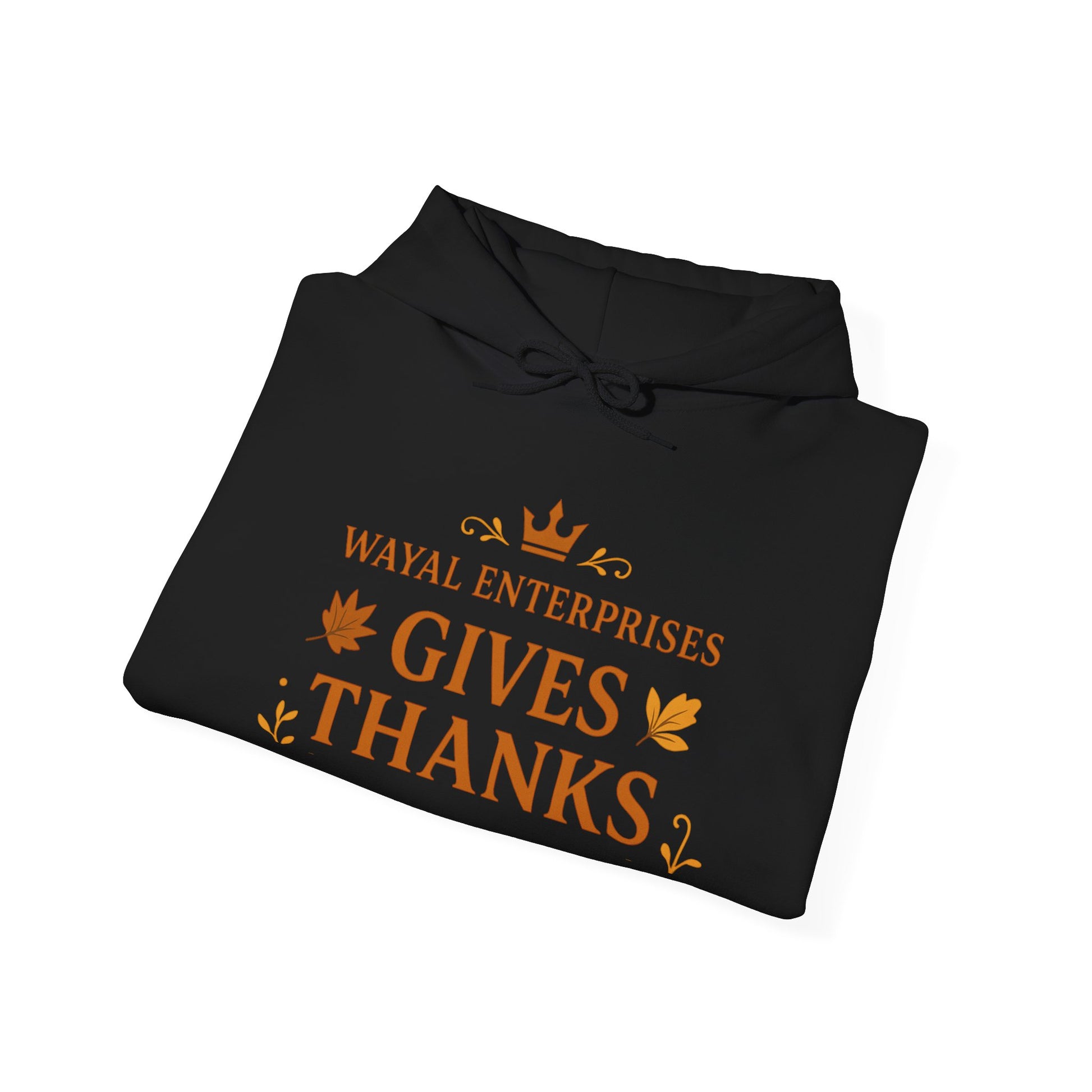 Thanksgiving Hoodie - Unisex Heavy Blend™ Sweatshirt with 'Gives Thanks' Design - Wayal Store