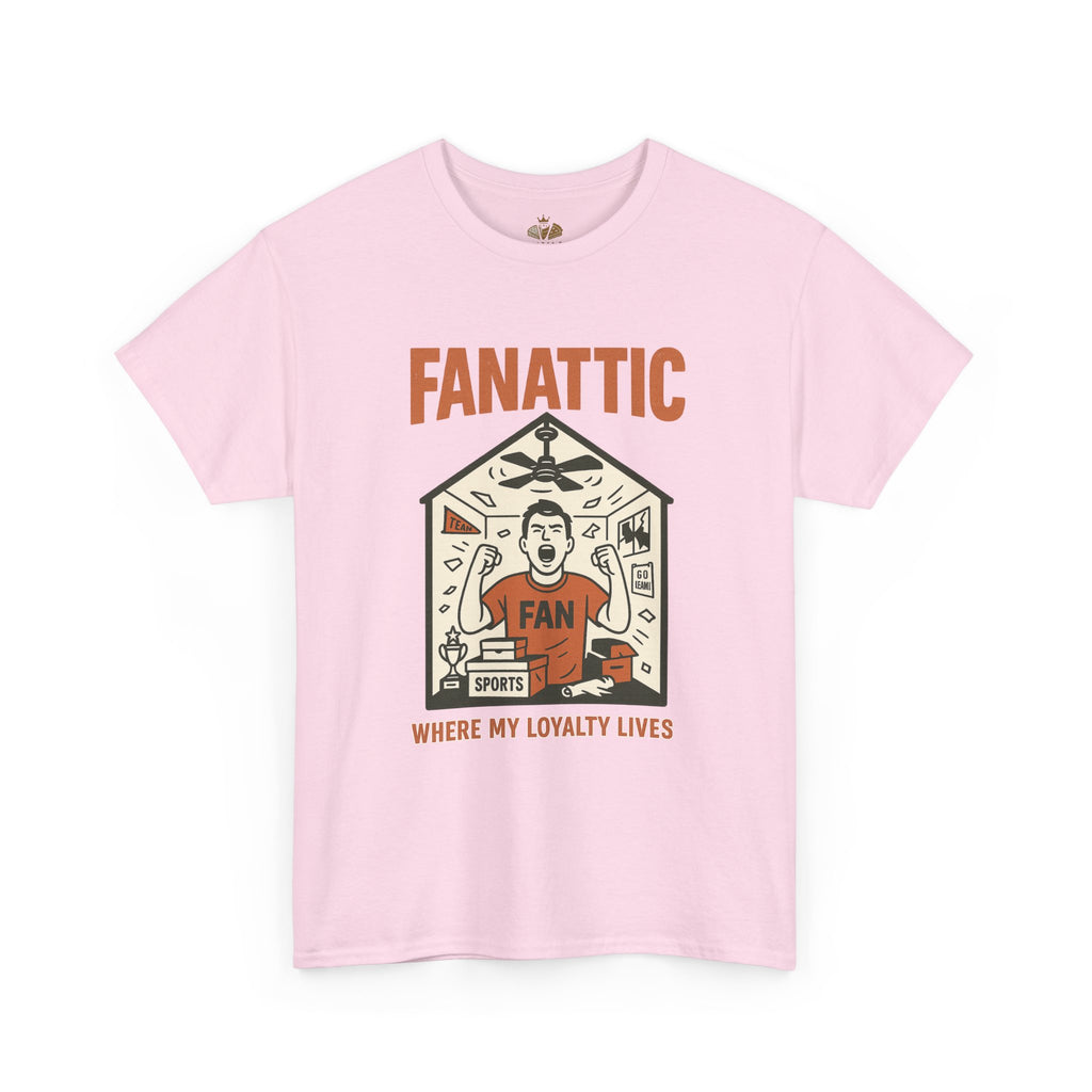 Sports Fanatic Tee - Unisex Heavy Cotton T-Shirt, Comfortable Everyday Wear, Gift for Sports Fans, Team Spirit Shirt, Casual Fashion - Wayal Store