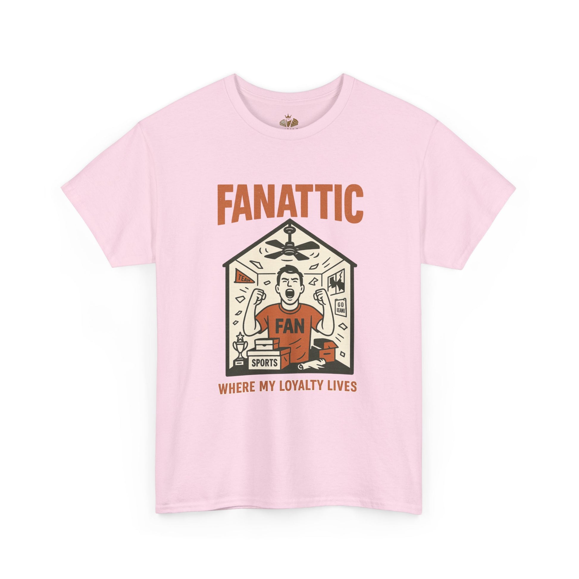 Sports Fanatic Tee - Unisex Heavy Cotton T-Shirt, Comfortable Everyday Wear, Gift for Sports Fans, Team Spirit Shirt, Casual Fashion - Wayal Store