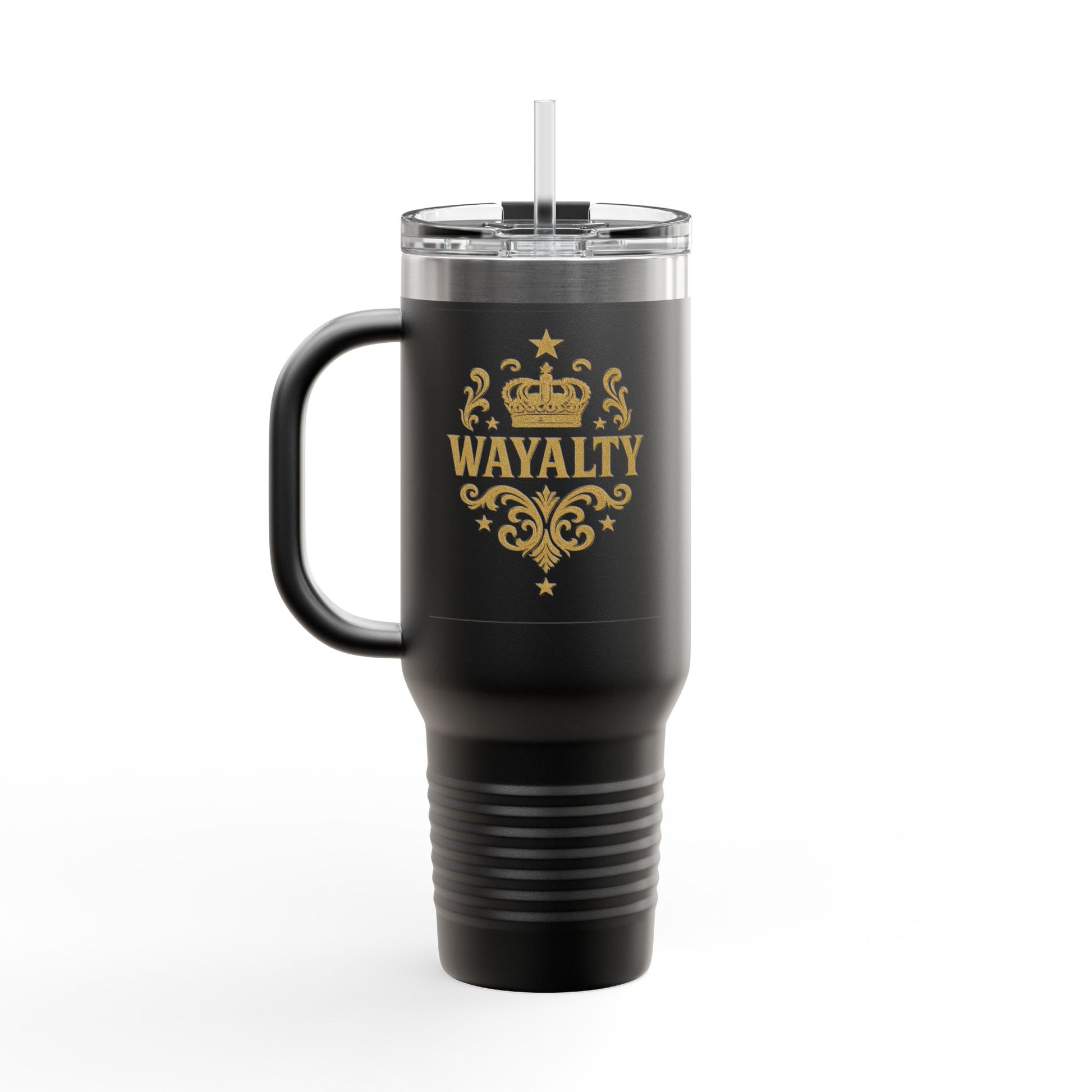 Insulated Travel Mug with Wayalty Design, 40oz Coffee Tumbler, Perfect for On-the-Go, Great Gift for Drinkware Lovers, BPA-Free - Wayal Store