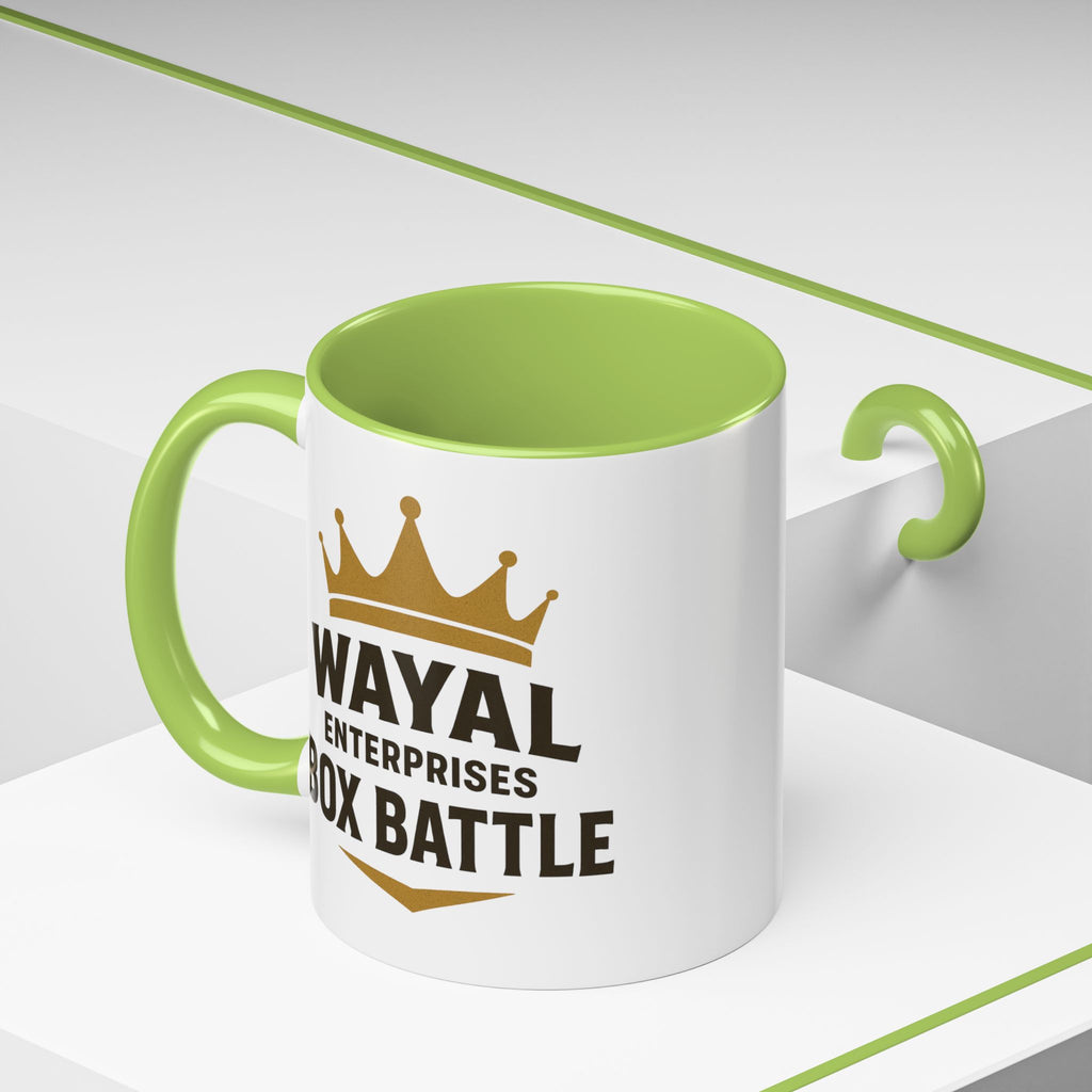 Custom Box Battle Coffee Mug - Unique Gift for Competitors
