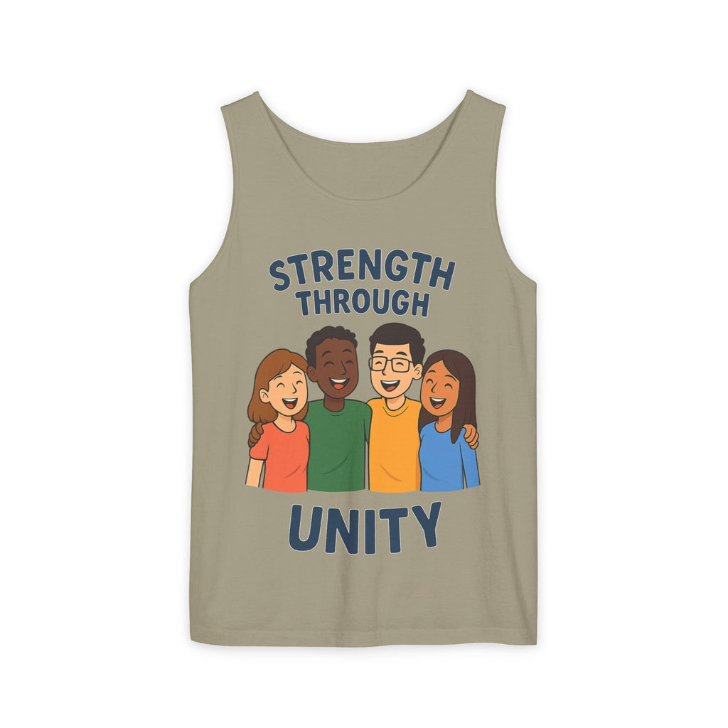 Unity Graphic Tank Top for Every Occasion, Inclusive Apparel, Strength in Unity, Casual Summer Wear, Perfect Gift for Friends - Wayal Store