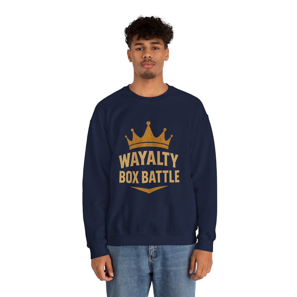 Wayalty Box Battle Crewneck Sweatshirt