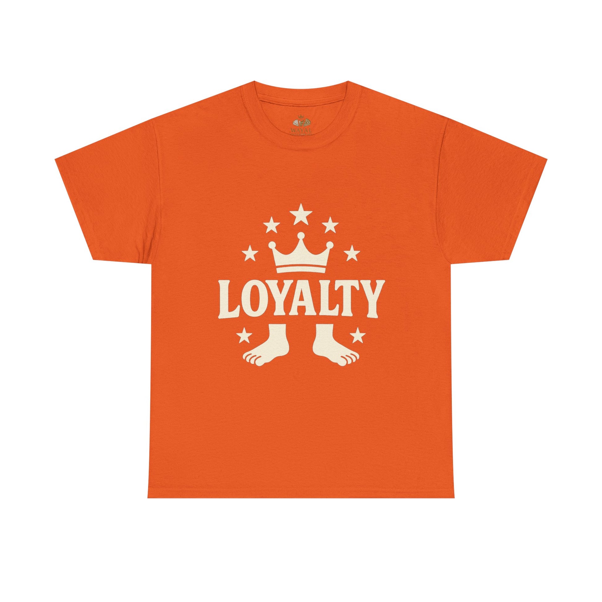 Loyalty Unisex Heavy Cotton Tee, Casual Tee, Streetwear Shirt, Gift for Friends, Everyday Wear, Graphic Tee - Wayal Store