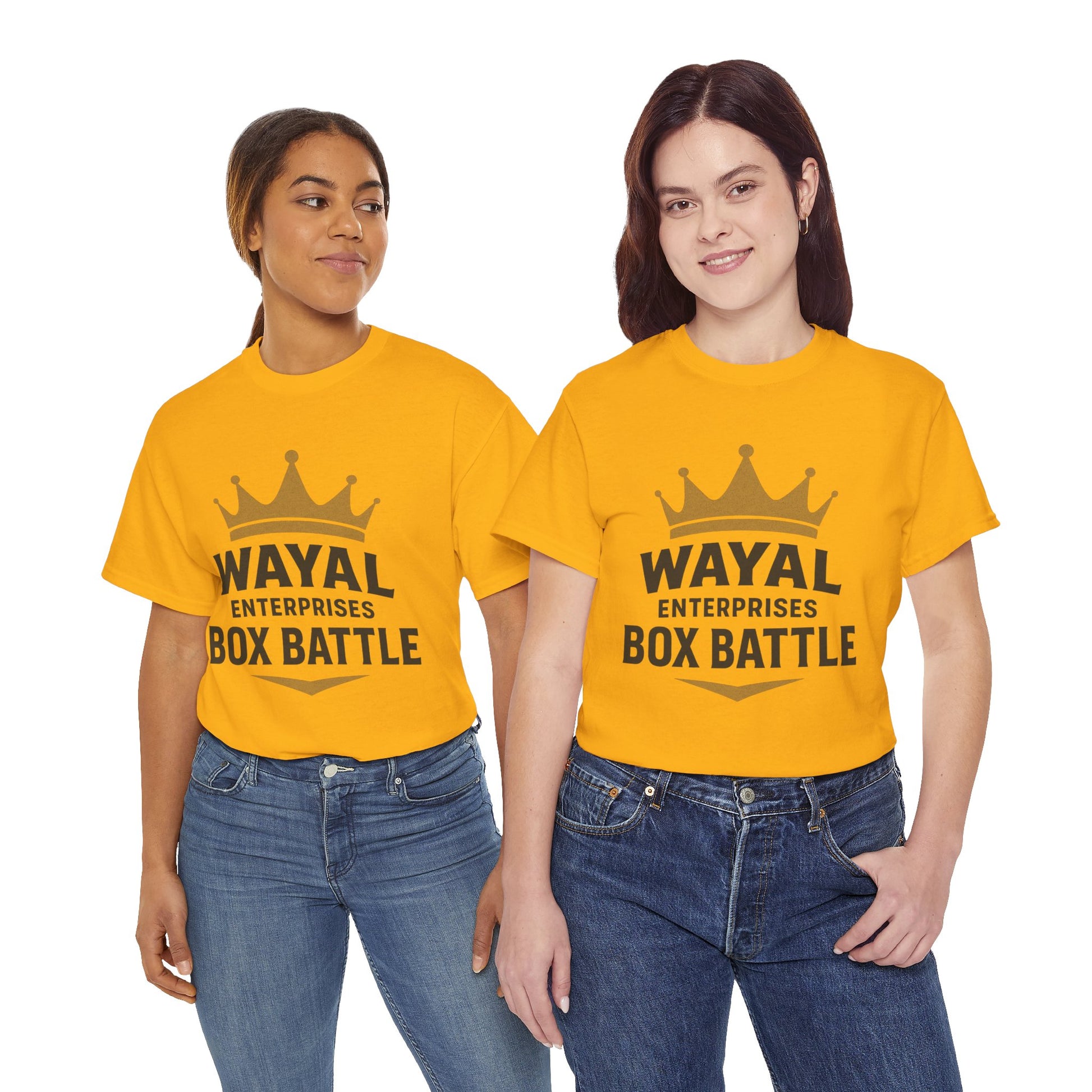 Wayal Enterprises Box Battle Unisex Heavy Cotton Tee