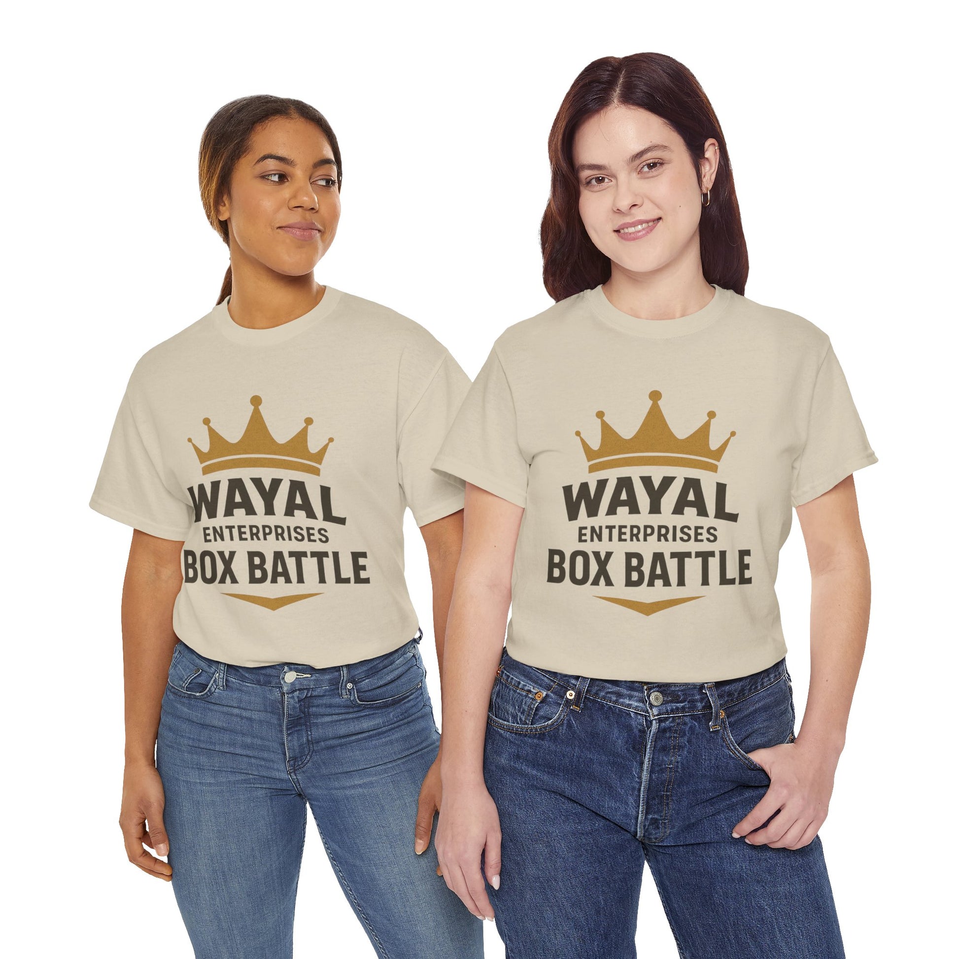 Wayal Enterprises Box Battle Unisex Heavy Cotton Tee